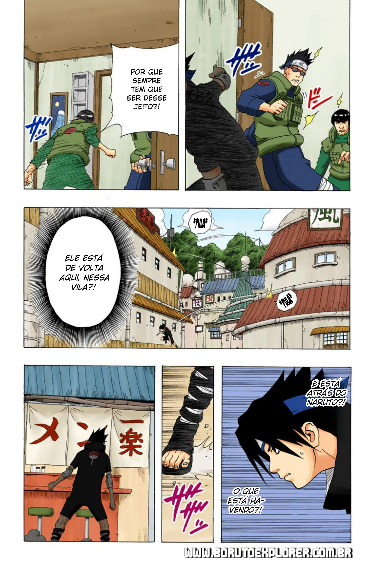 Read Naruto - Versão Colorida Oficial Manga Online