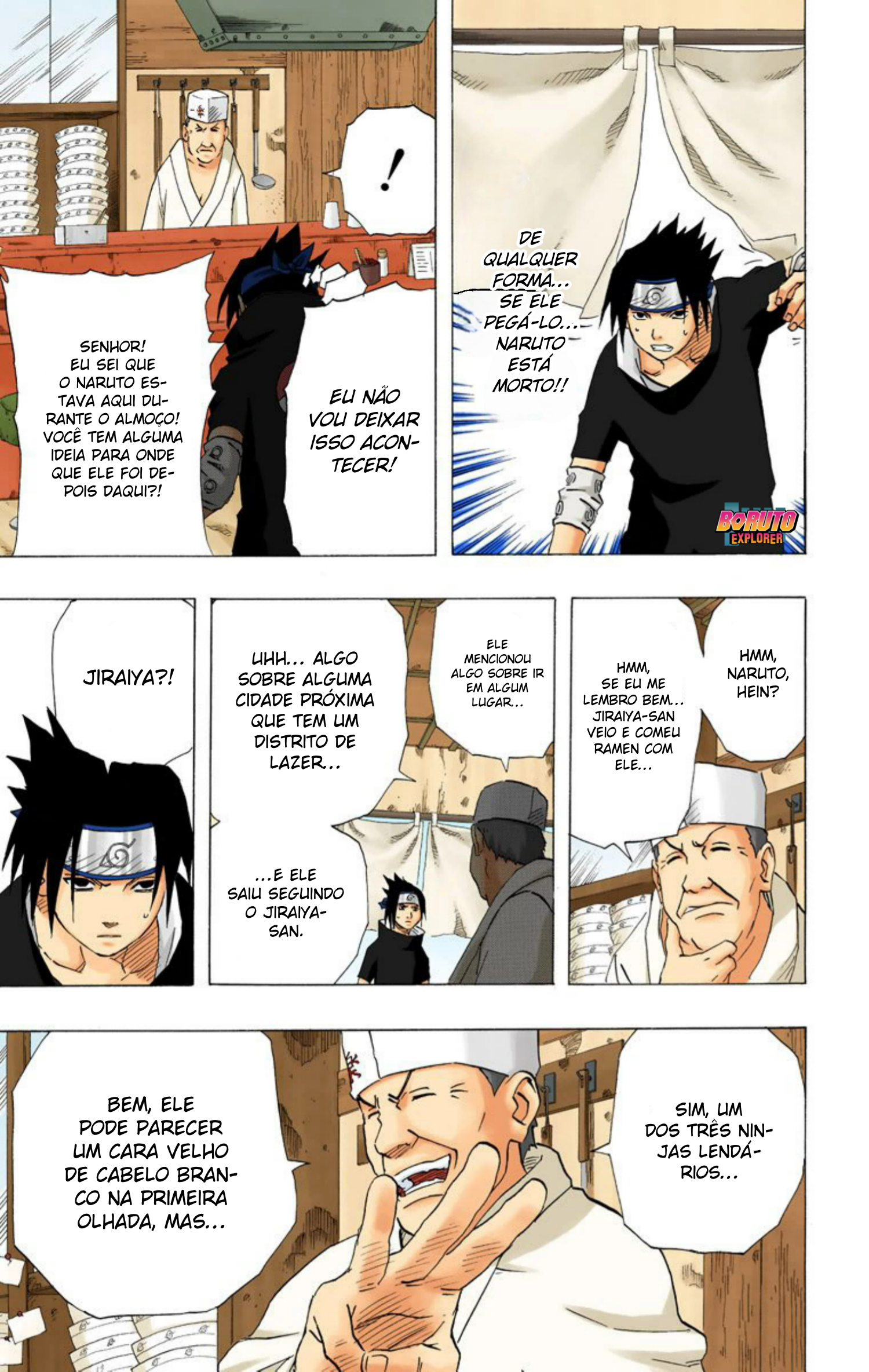 Read Naruto - Versão Colorida Oficial Manga Online