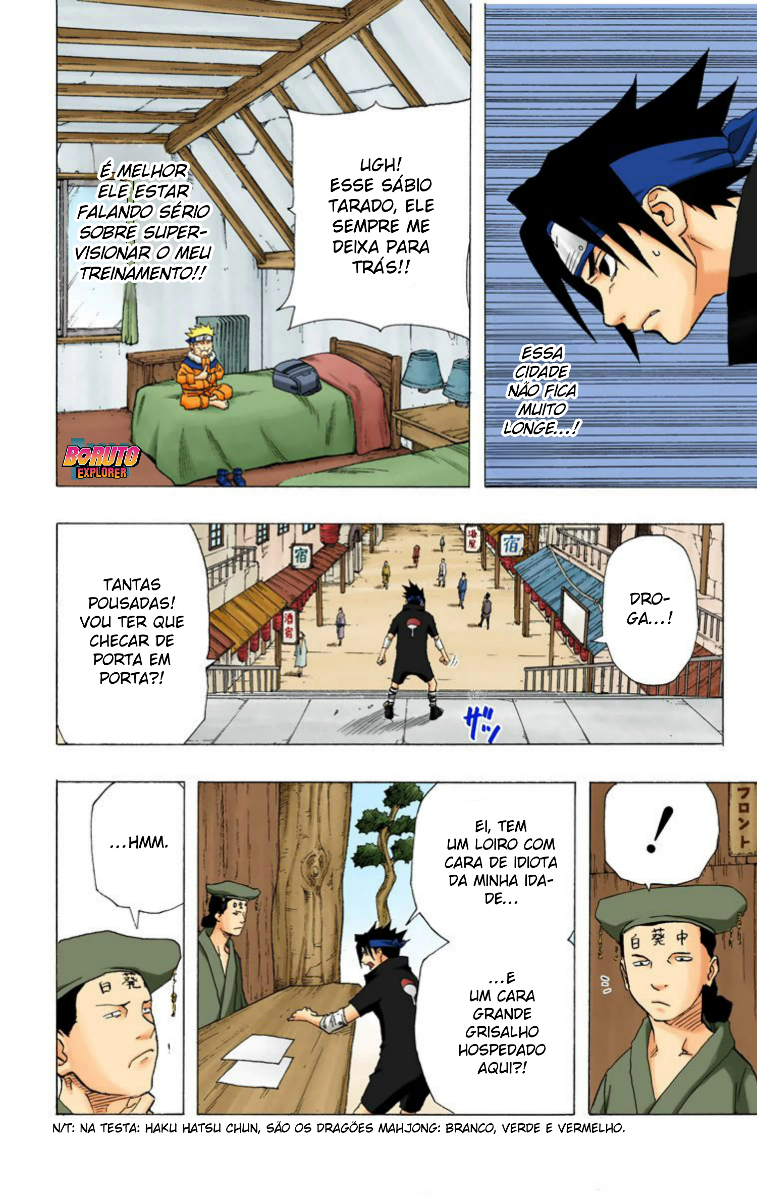 Read Naruto - Versão Colorida Oficial Manga Online