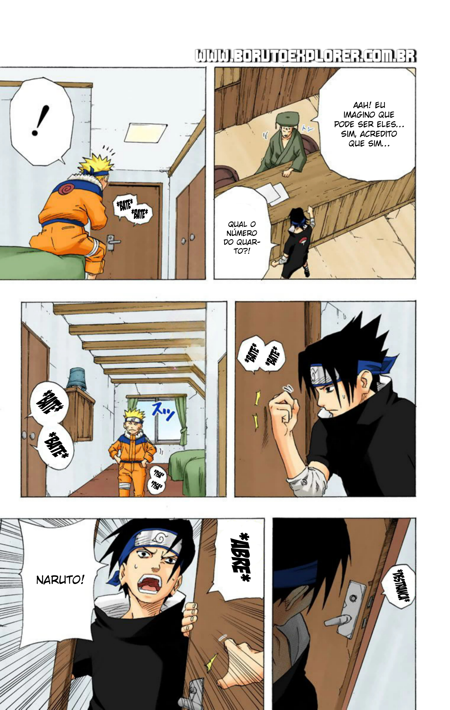 Read Naruto - Versão Colorida Oficial Manga Online