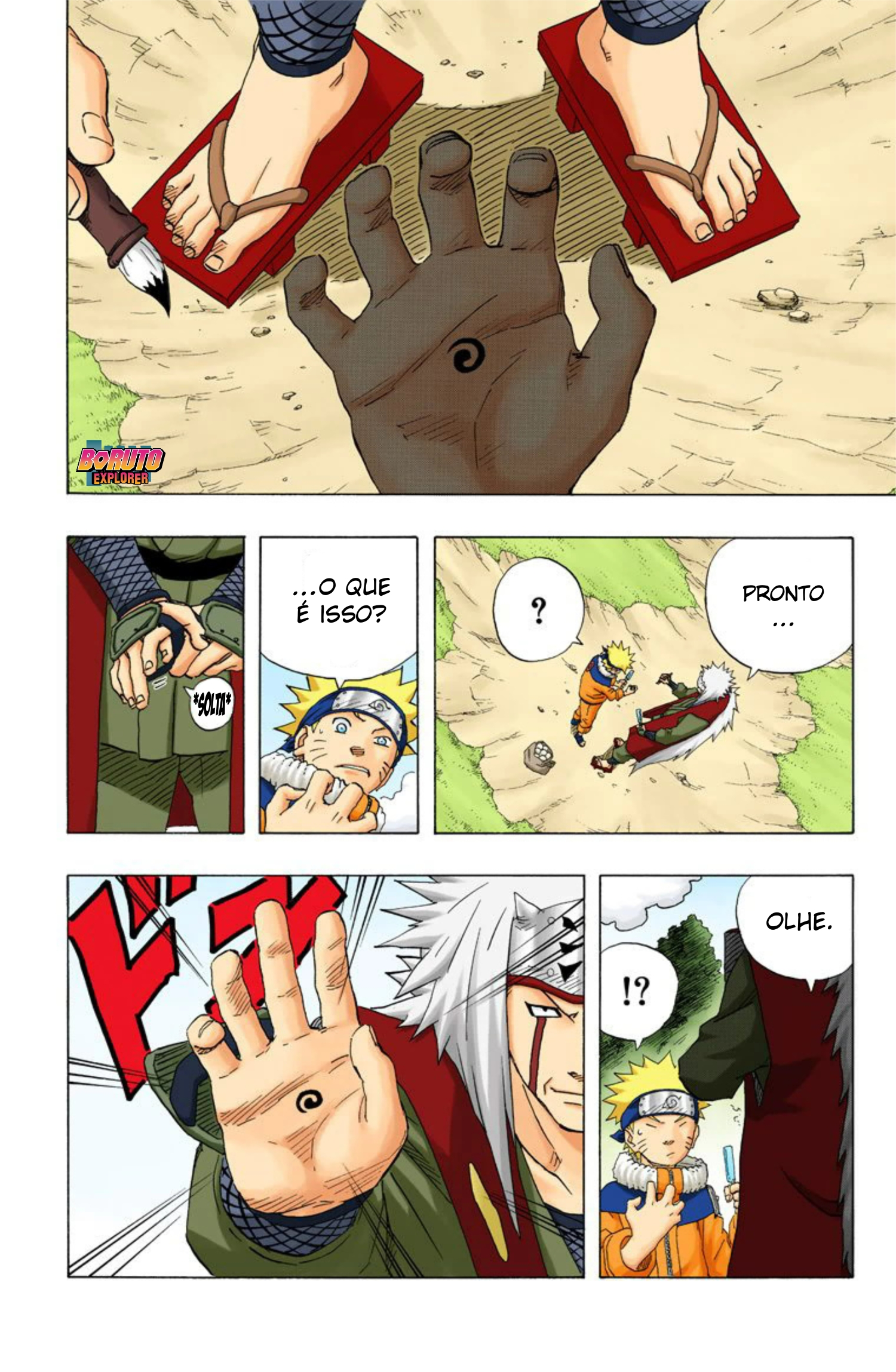 Read Naruto - Versão Colorida Oficial Manga Online