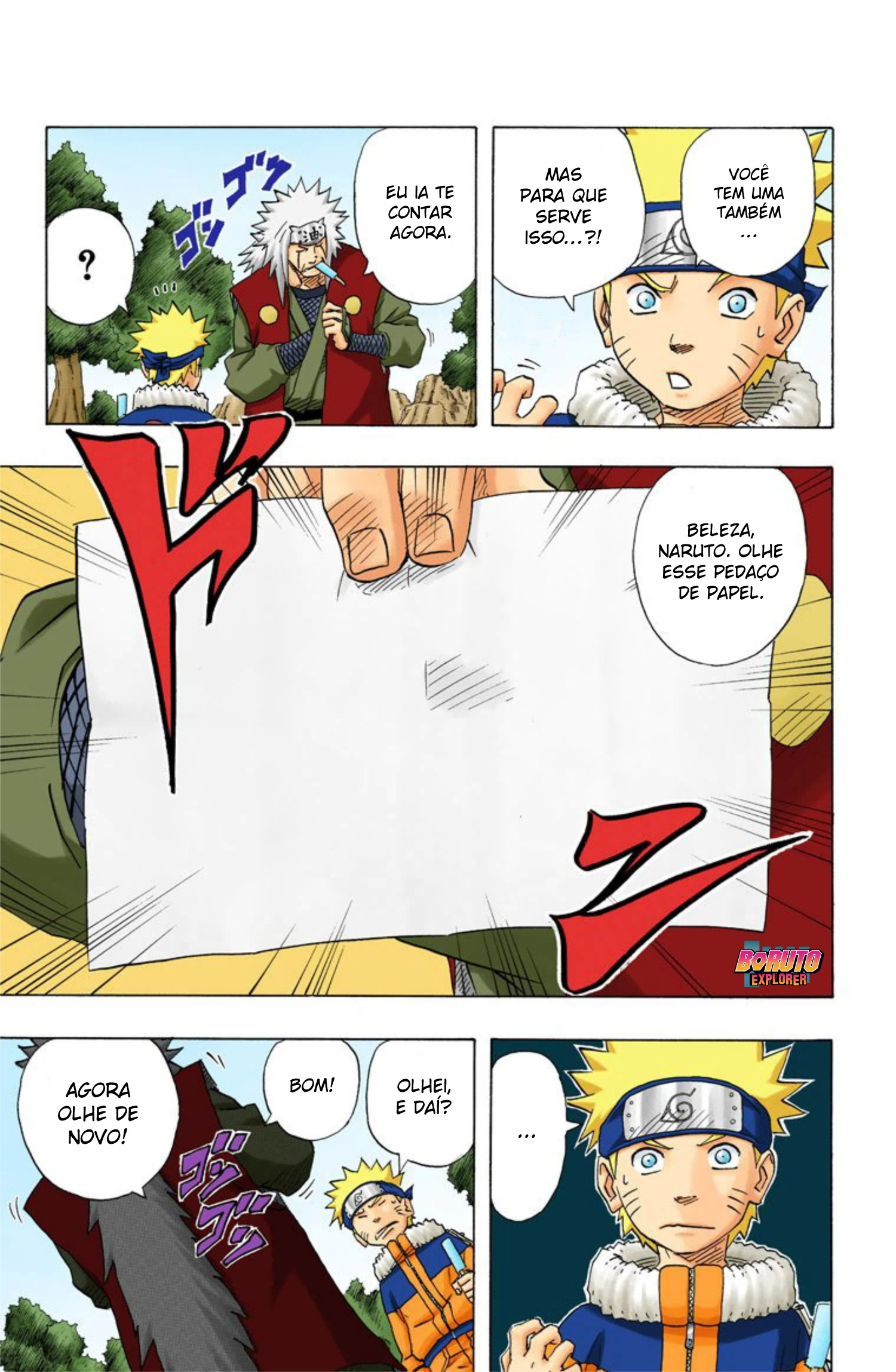 Read Naruto - Versão Colorida Oficial Manga Online