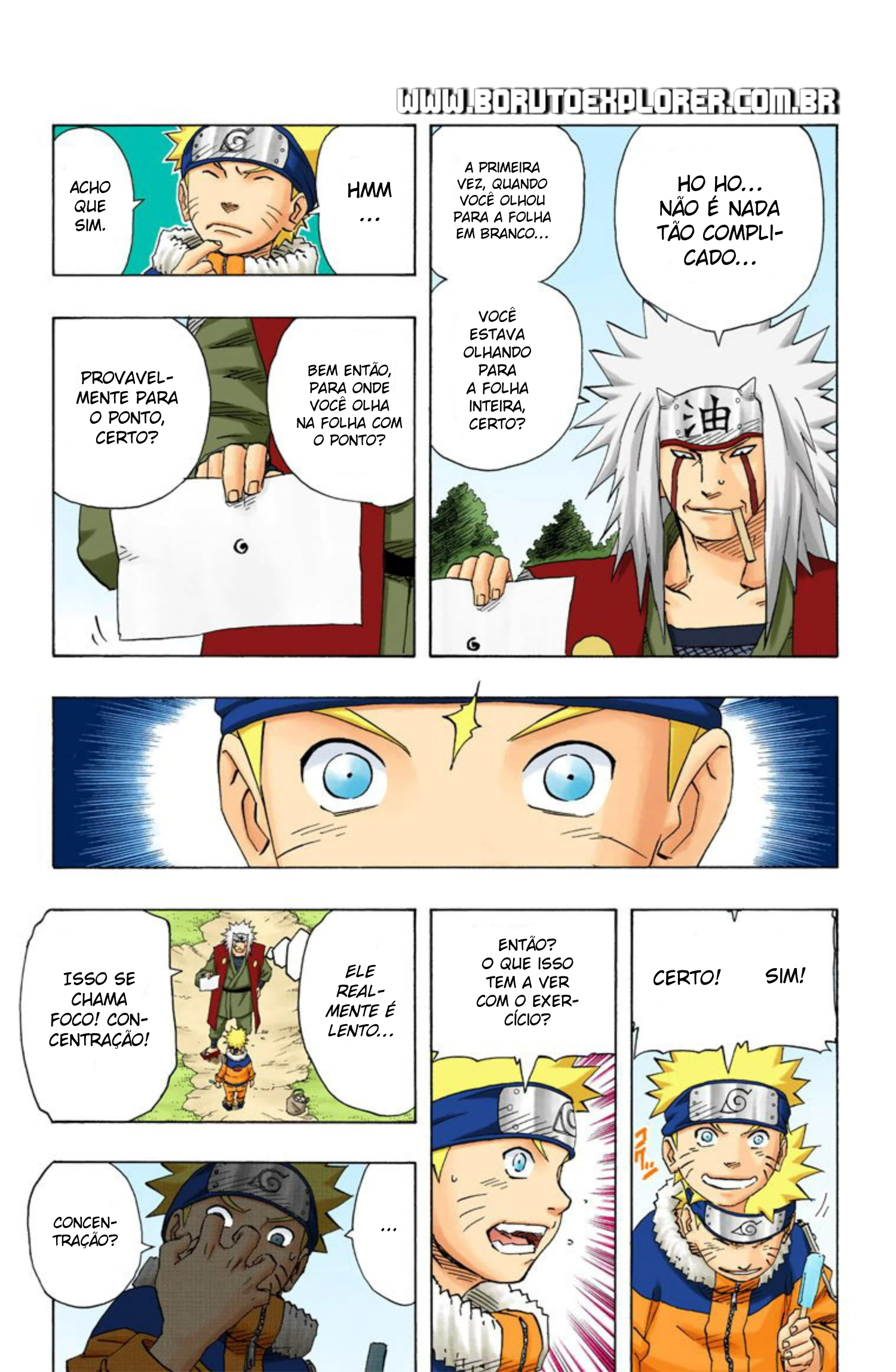Read Naruto - Versão Colorida Oficial Manga Online