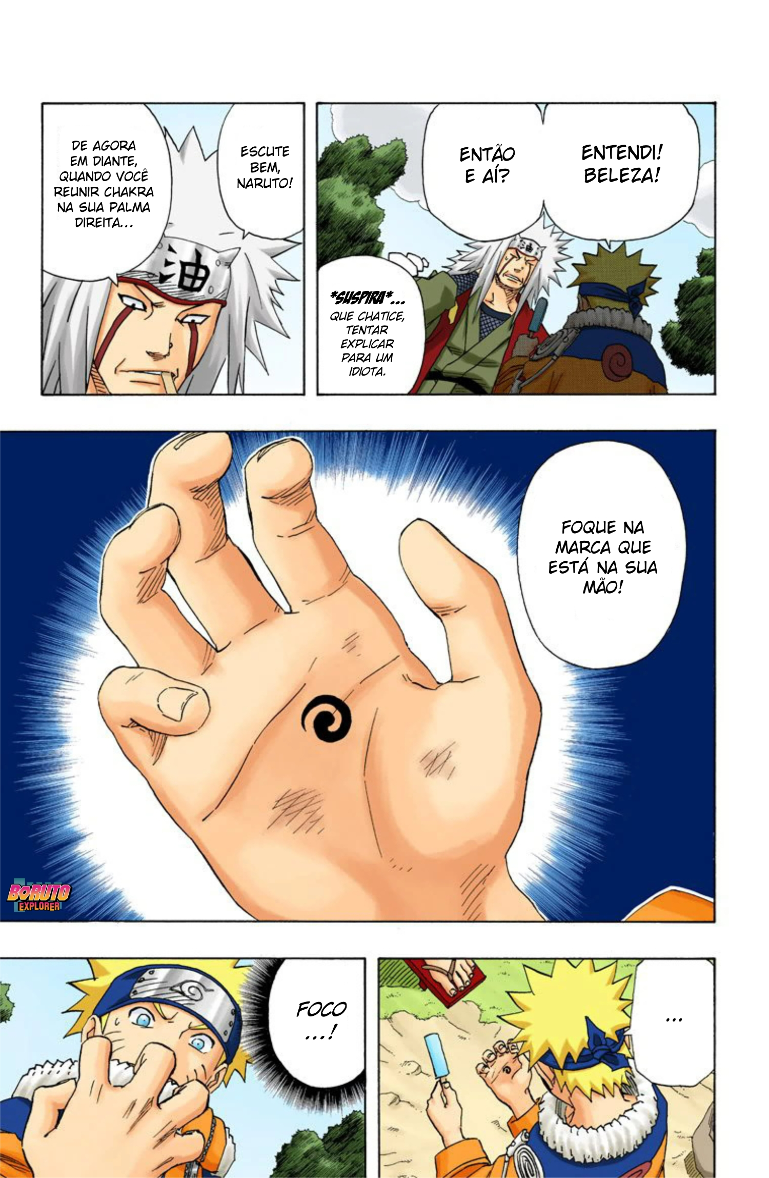 Read Naruto - Versão Colorida Oficial Manga Online