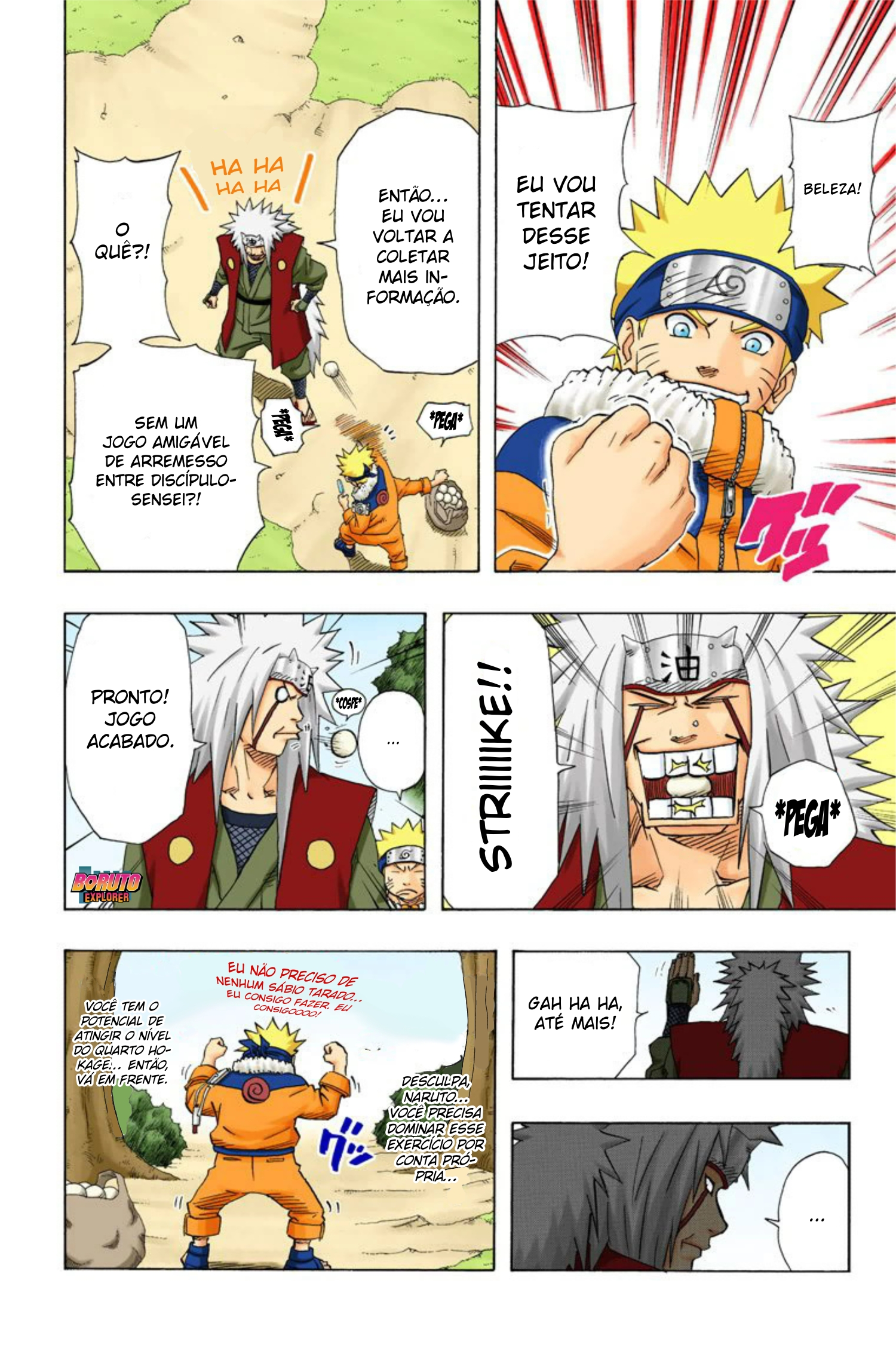 Read Naruto - Versão Colorida Oficial Manga Online