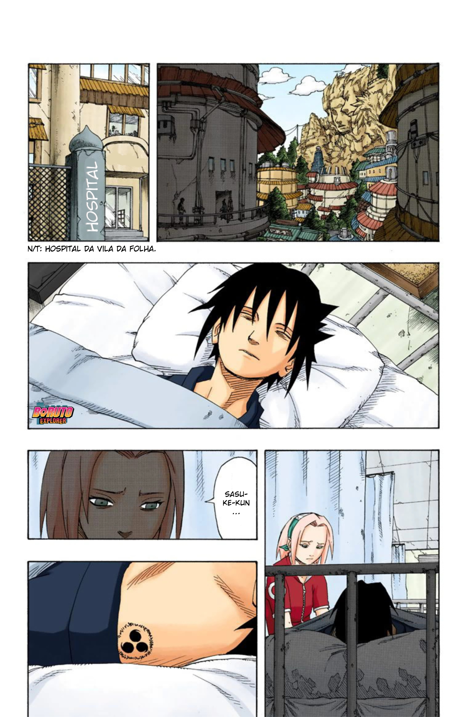 Read Naruto - Versão Colorida Oficial Manga Online