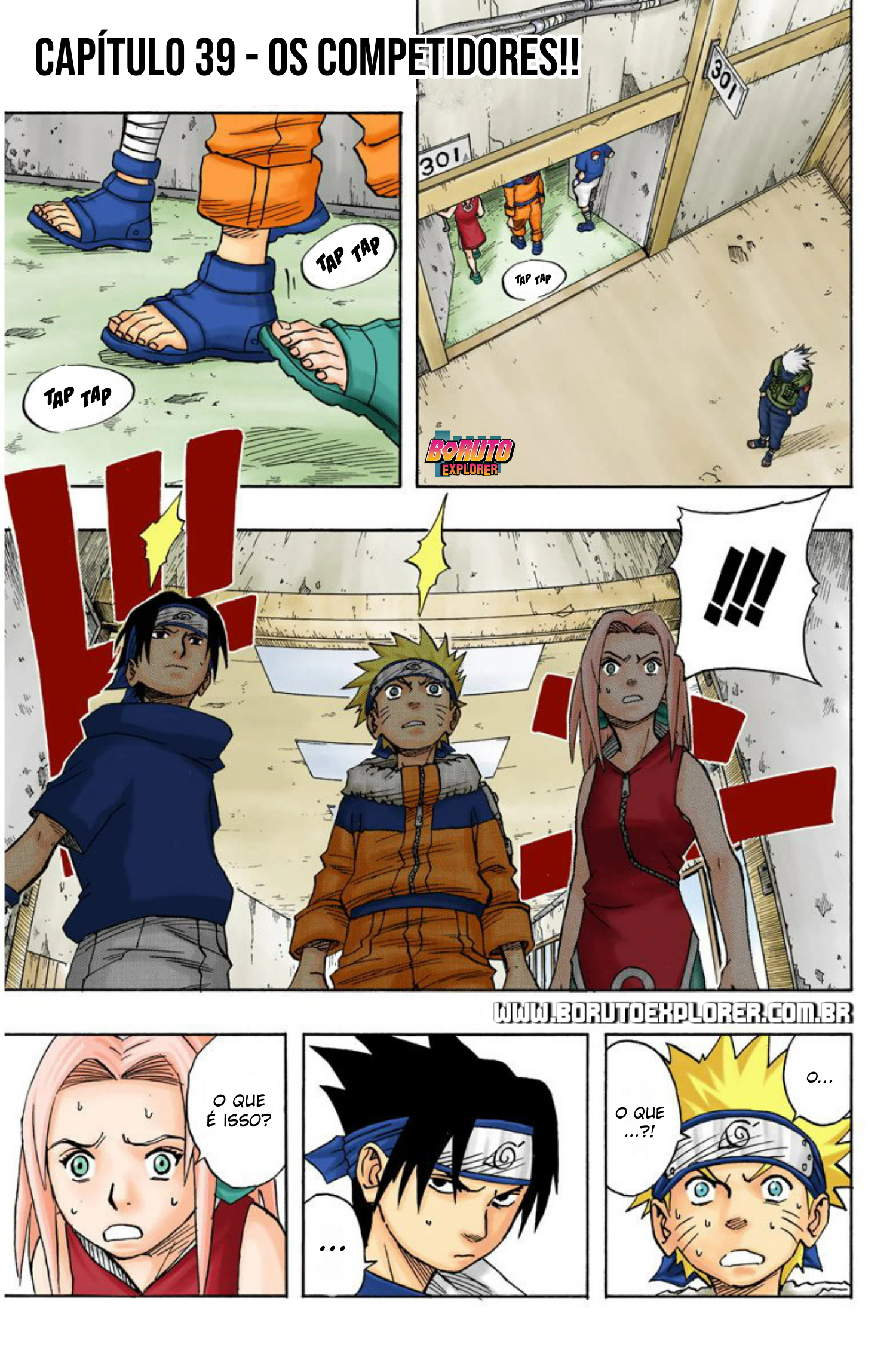 Read Naruto - Versão Colorida Oficial Manga Online