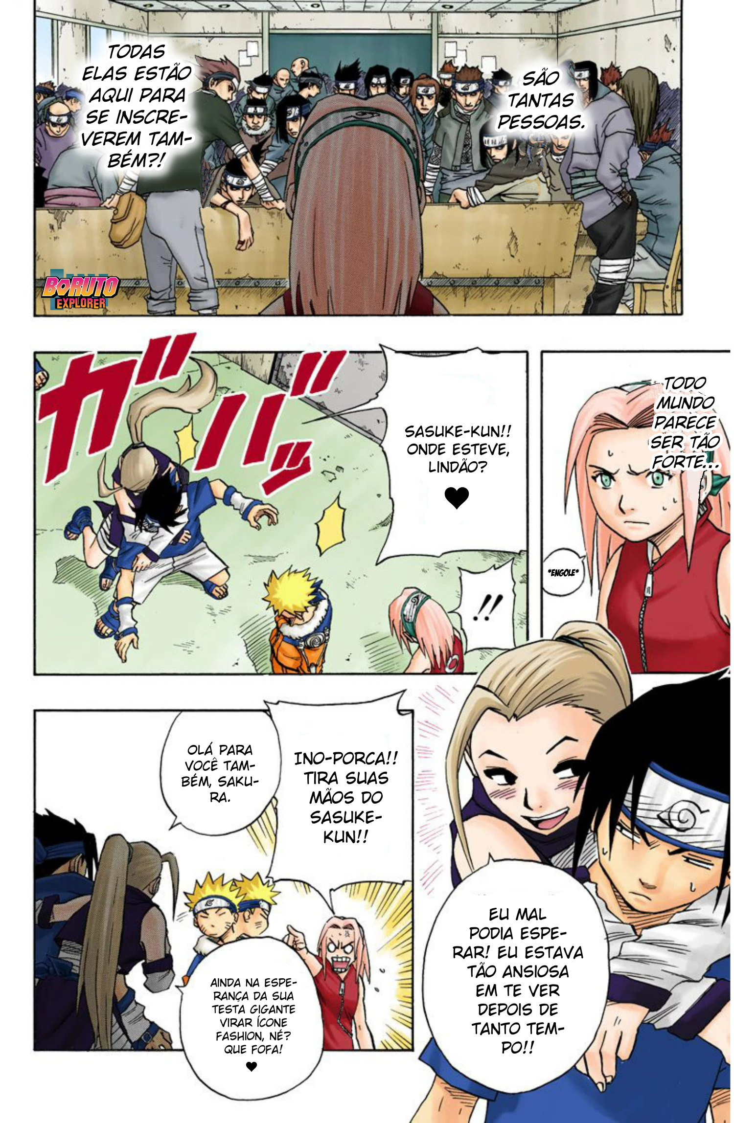 Read Naruto - Versão Colorida Oficial Manga Online