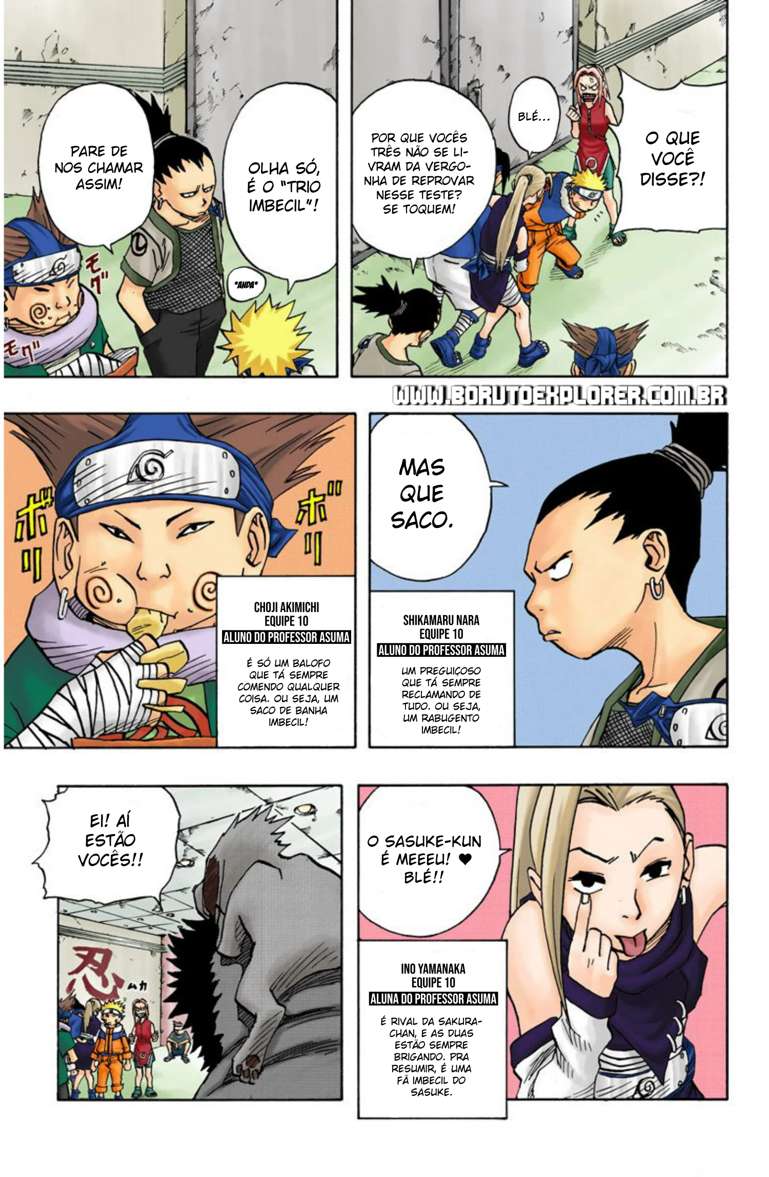 Read Naruto - Versão Colorida Oficial Manga Online