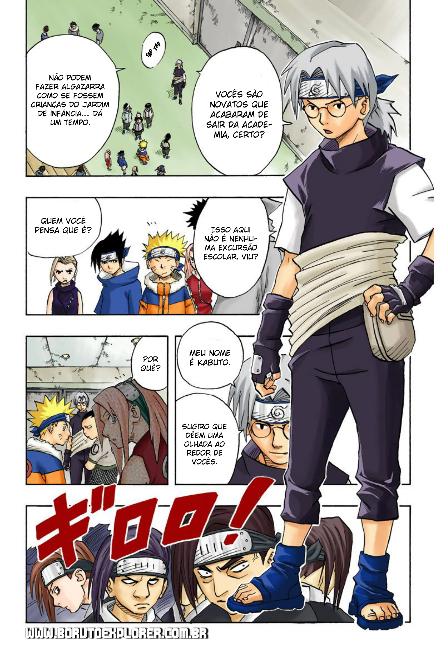 Read Naruto - Versão Colorida Oficial Manga Online