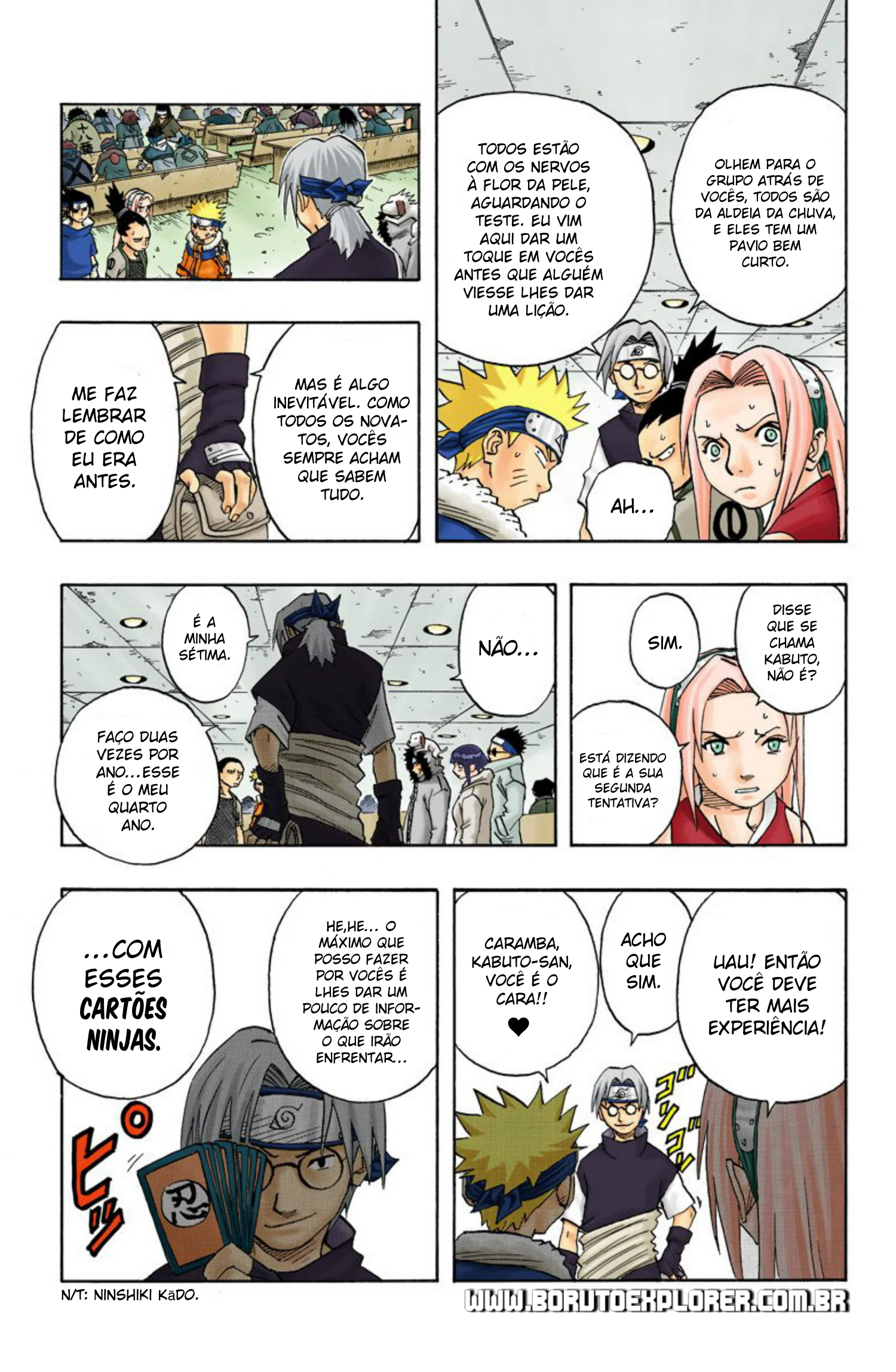 Read Naruto - Versão Colorida Oficial Manga Online