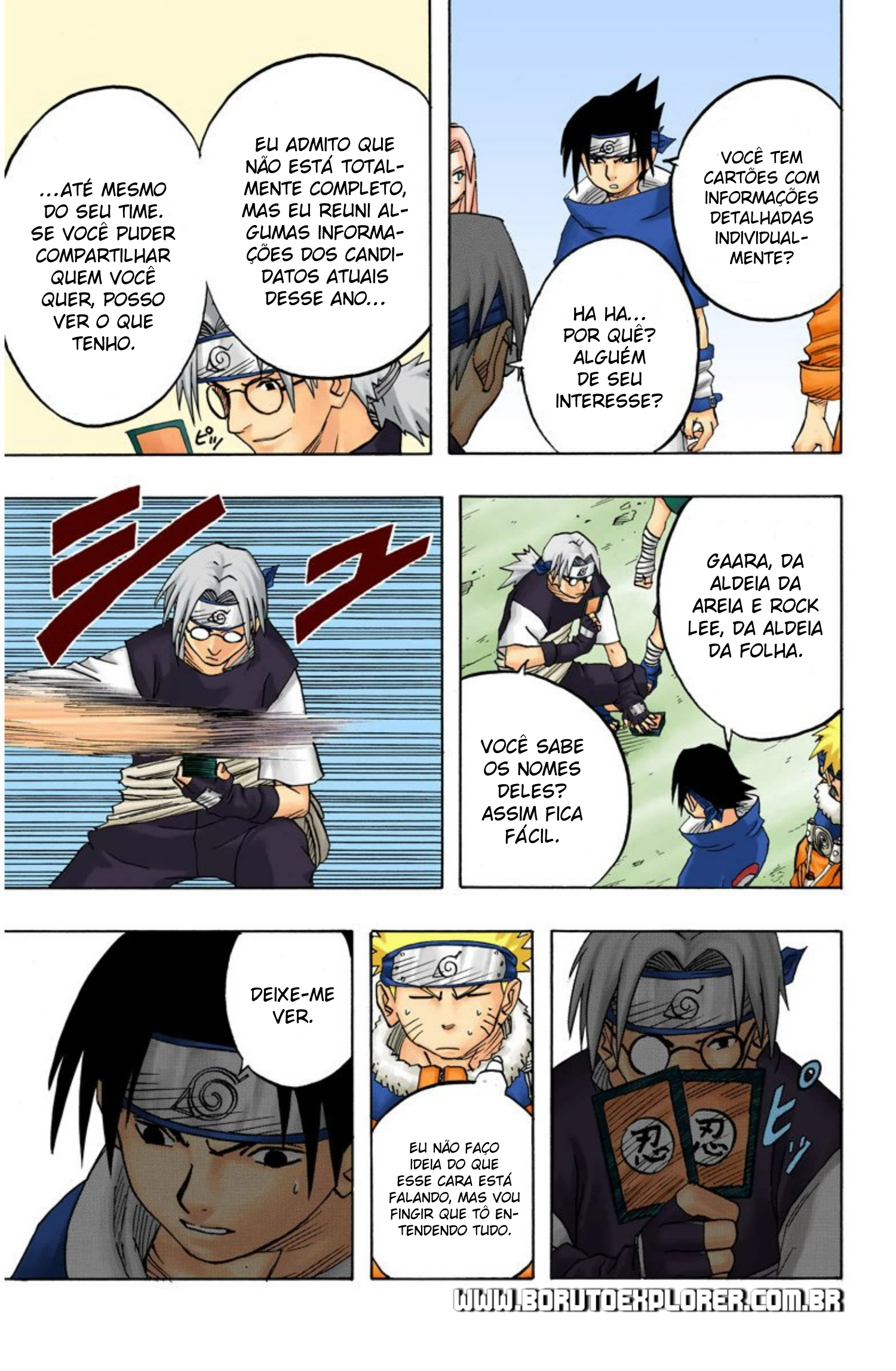Read Naruto - Versão Colorida Oficial Manga Online