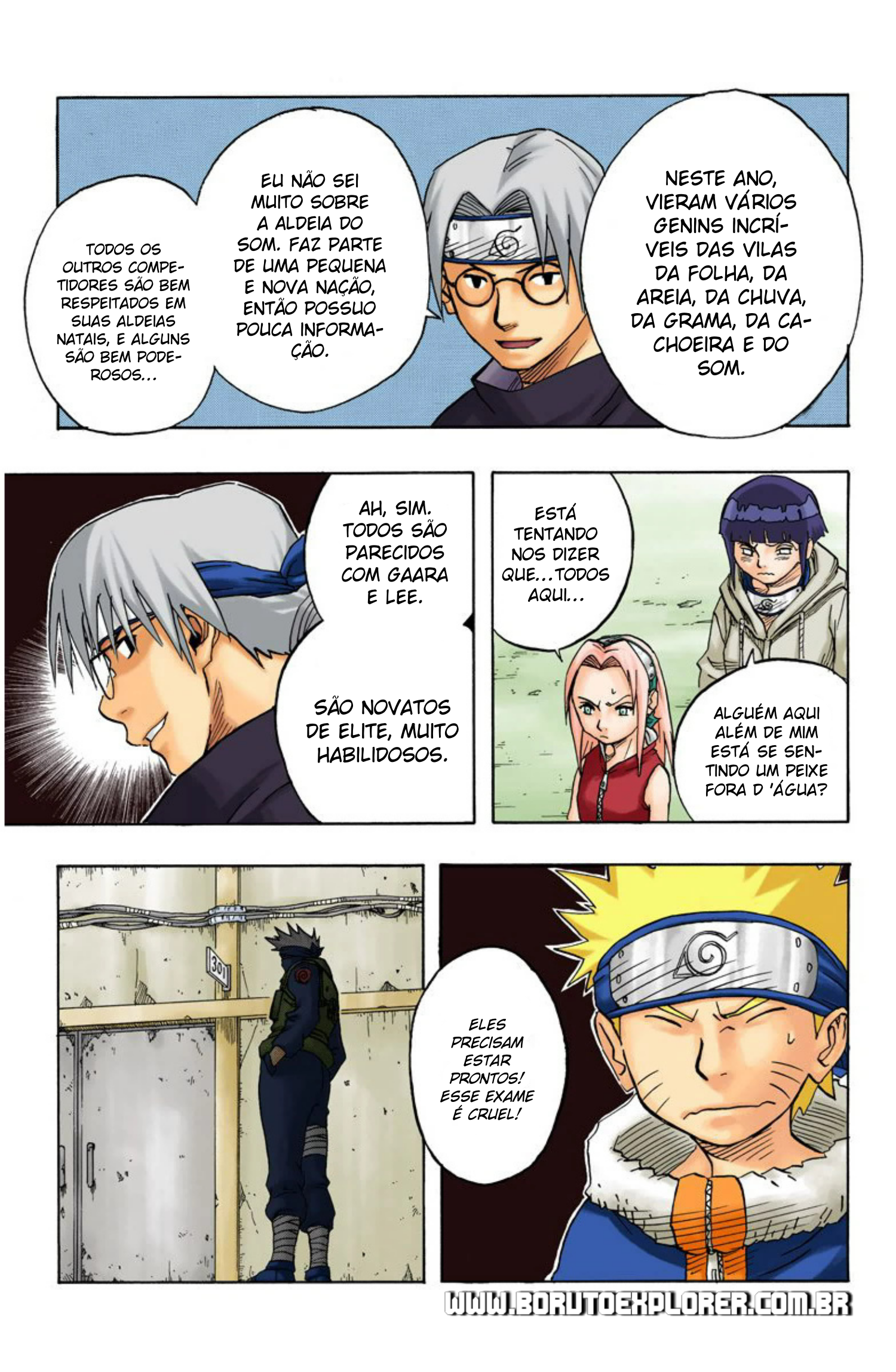 Read Naruto - Versão Colorida Oficial Manga Online