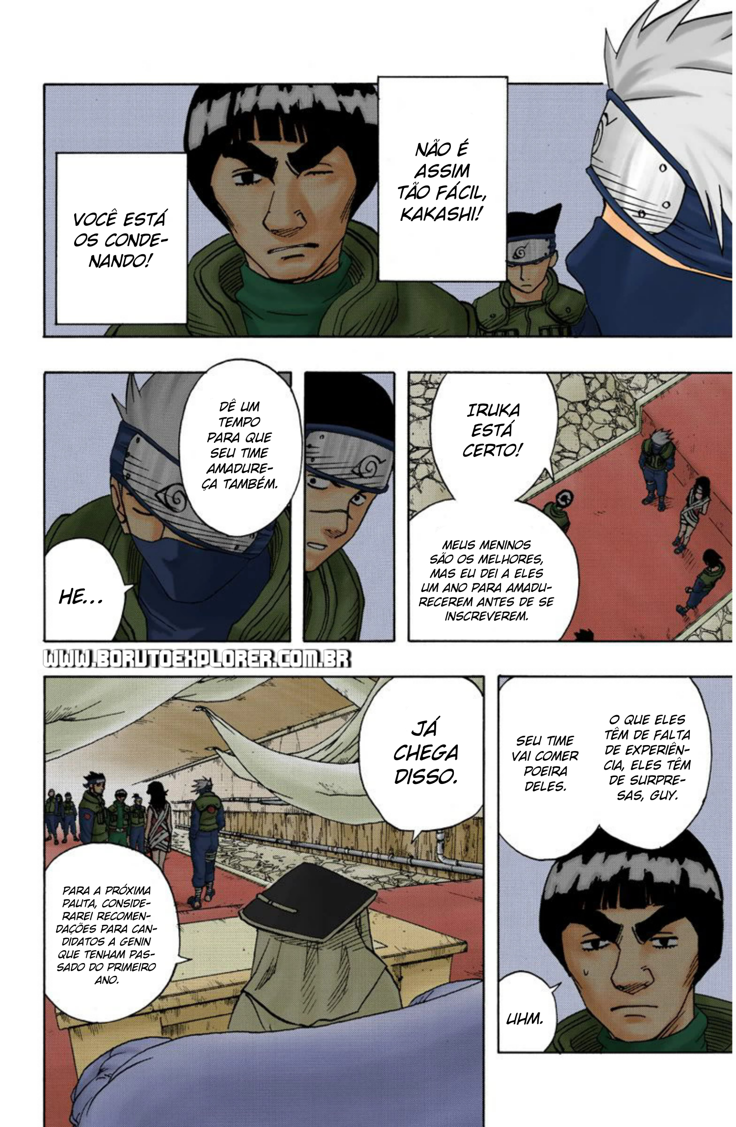 Read Naruto - Versão Colorida Oficial Manga Online
