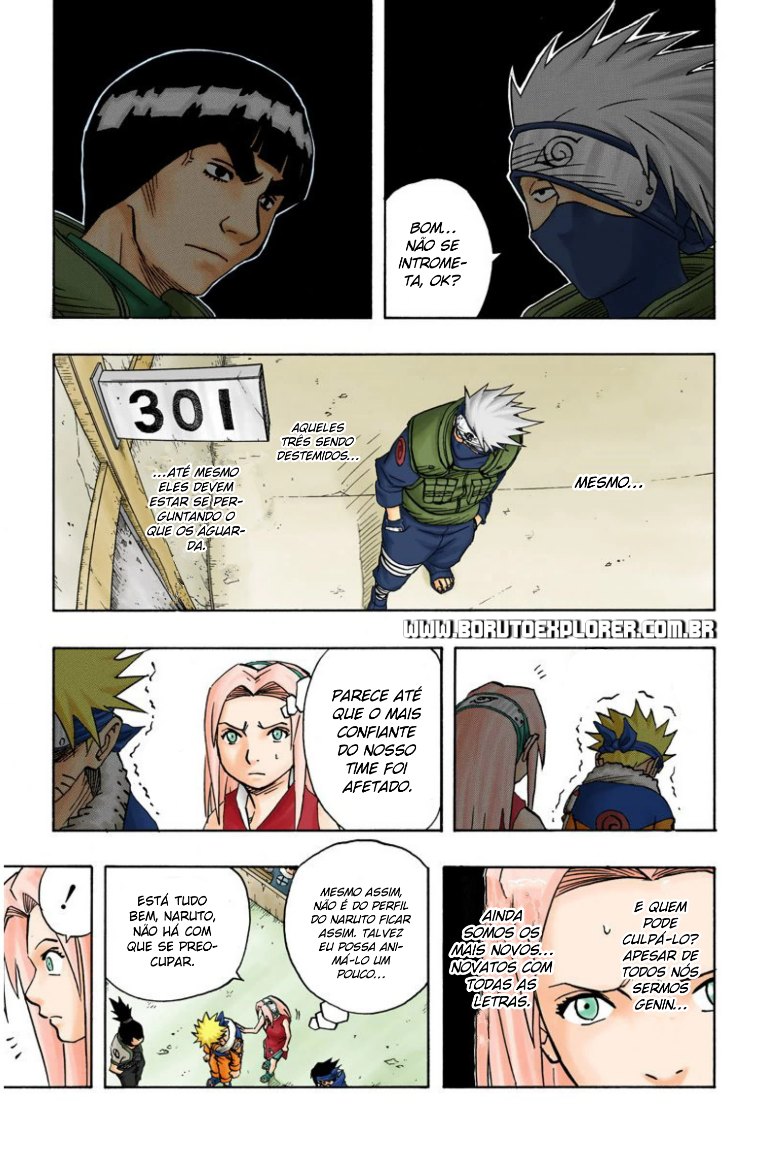 Read Naruto - Versão Colorida Oficial Manga Online