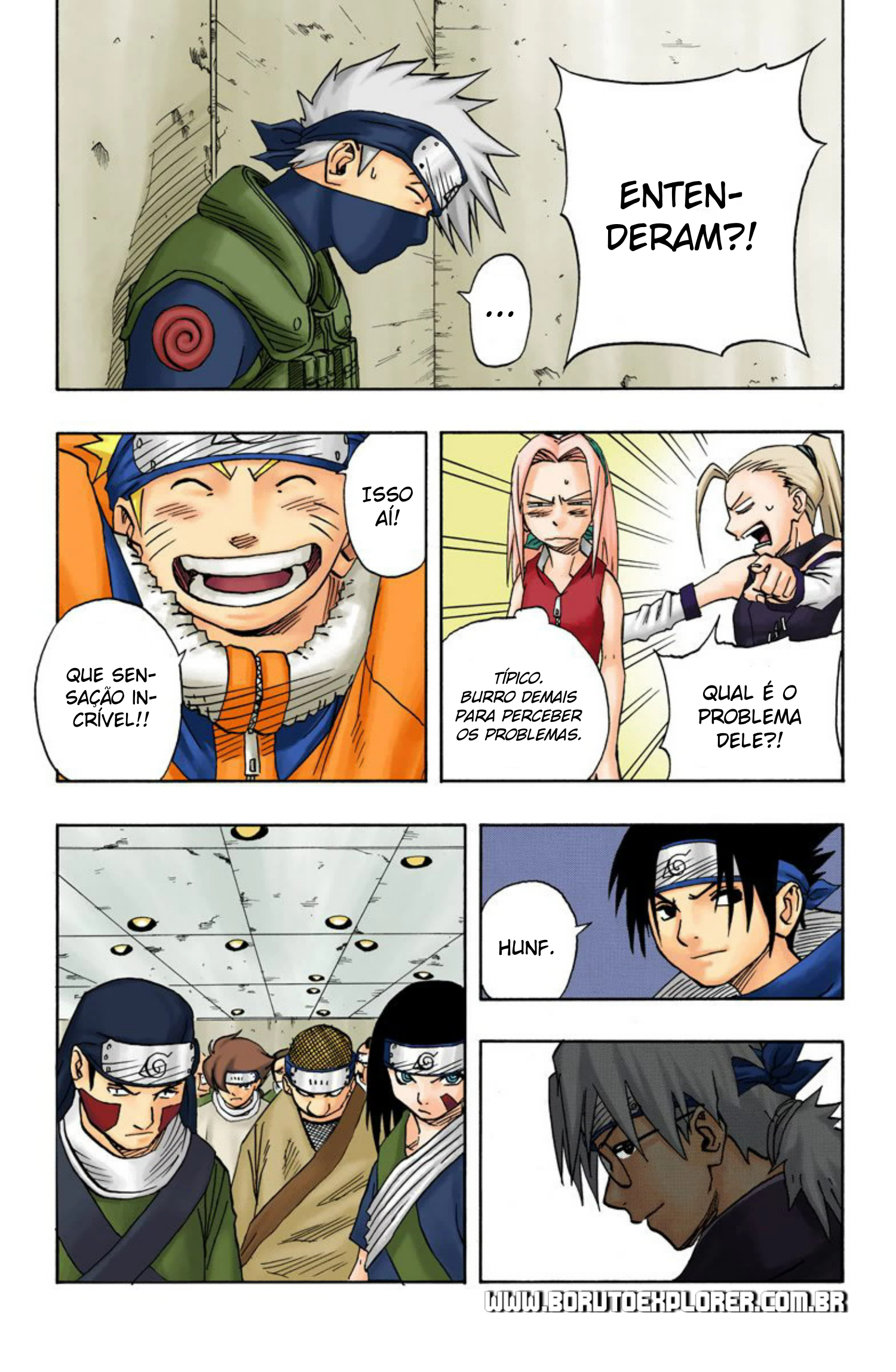 Read Naruto - Versão Colorida Oficial Manga Online