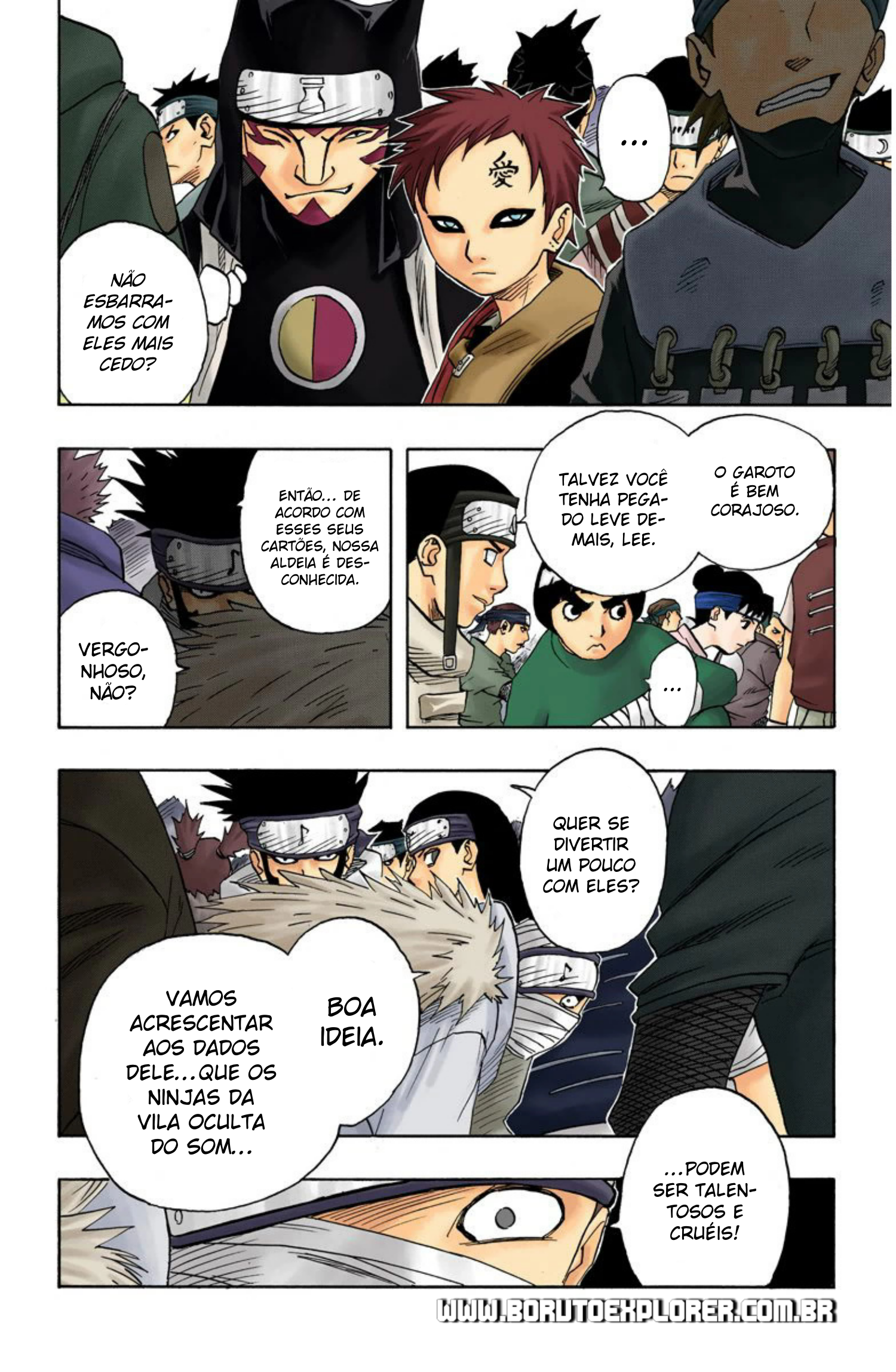 Read Naruto - Versão Colorida Oficial Manga Online