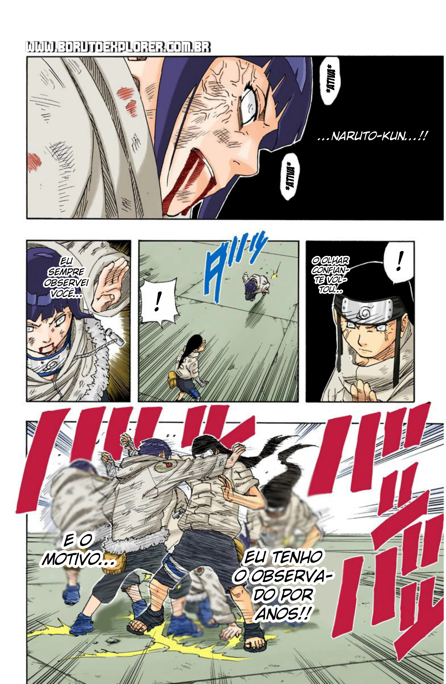 Read Naruto - Versão Colorida Oficial Manga Online