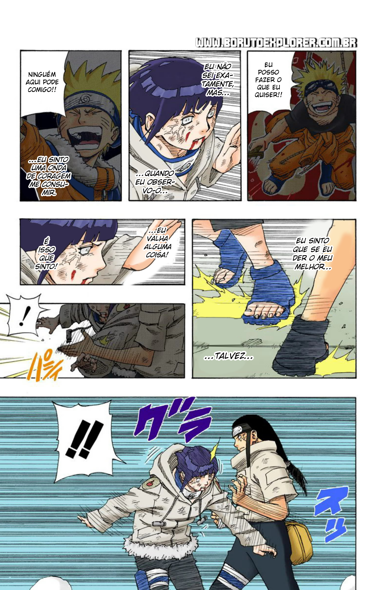 Read Naruto - Versão Colorida Oficial Manga Online