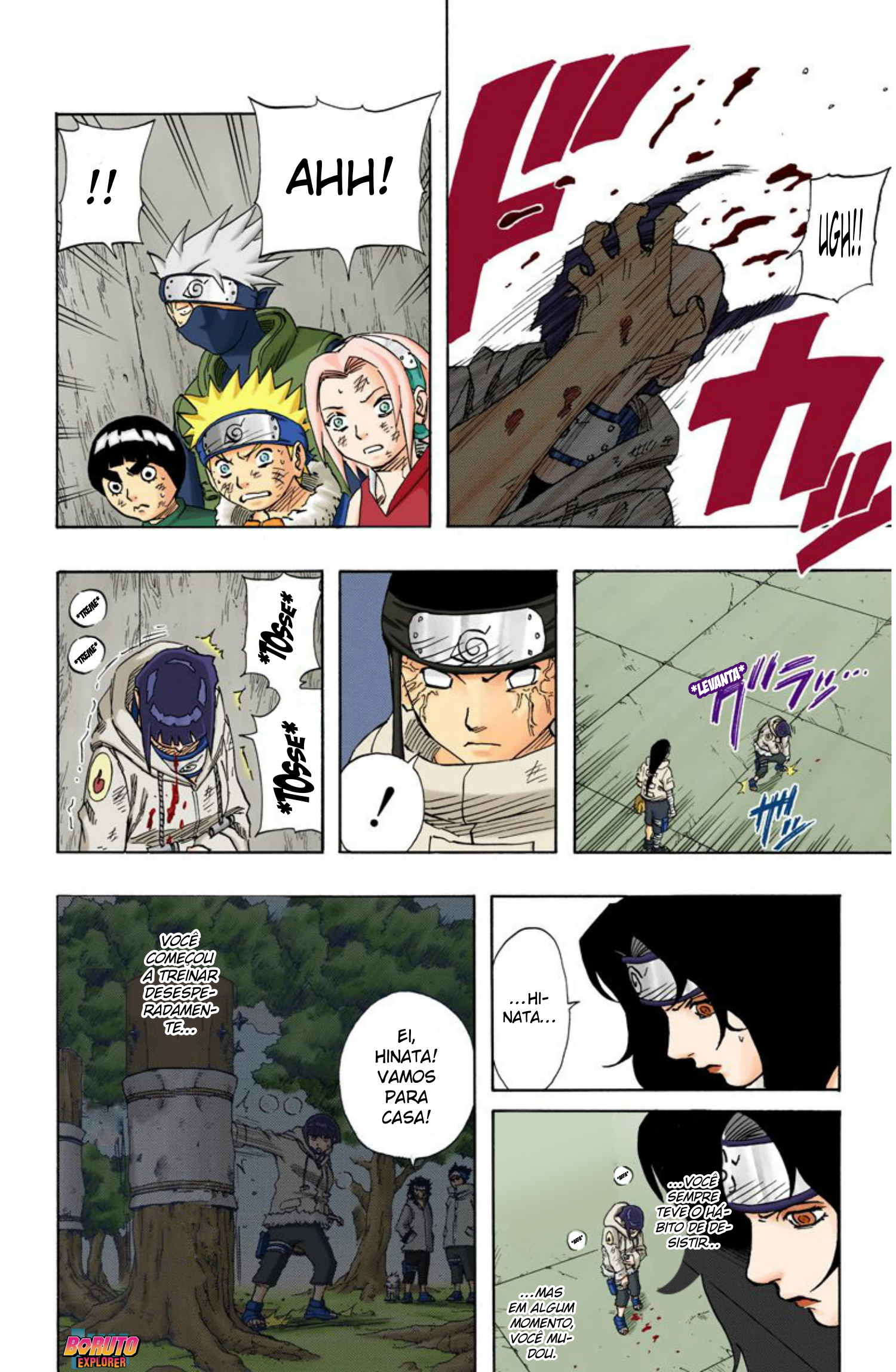 Read Naruto - Versão Colorida Oficial Manga Online
