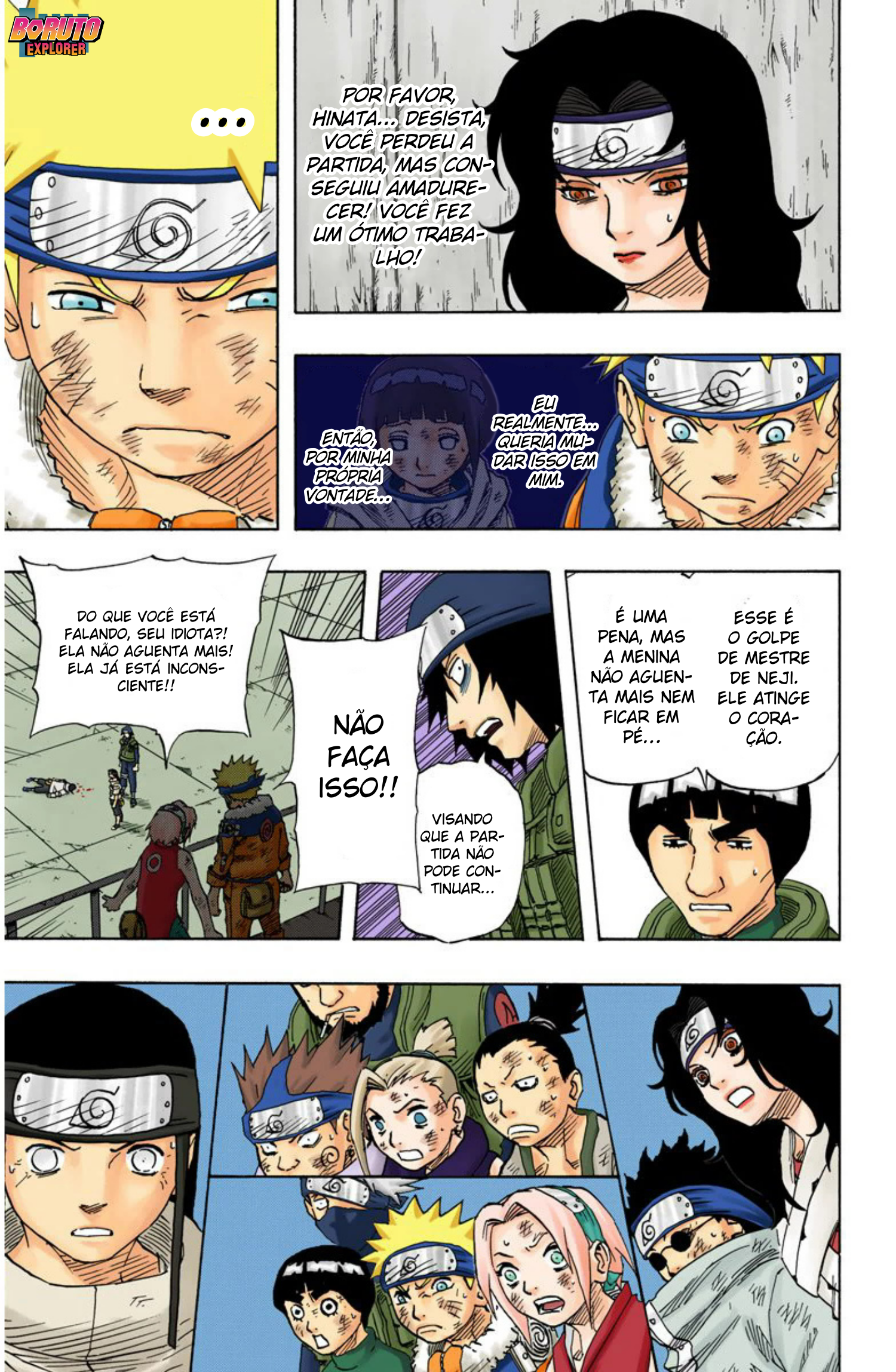 Read Naruto - Versão Colorida Oficial Manga Online