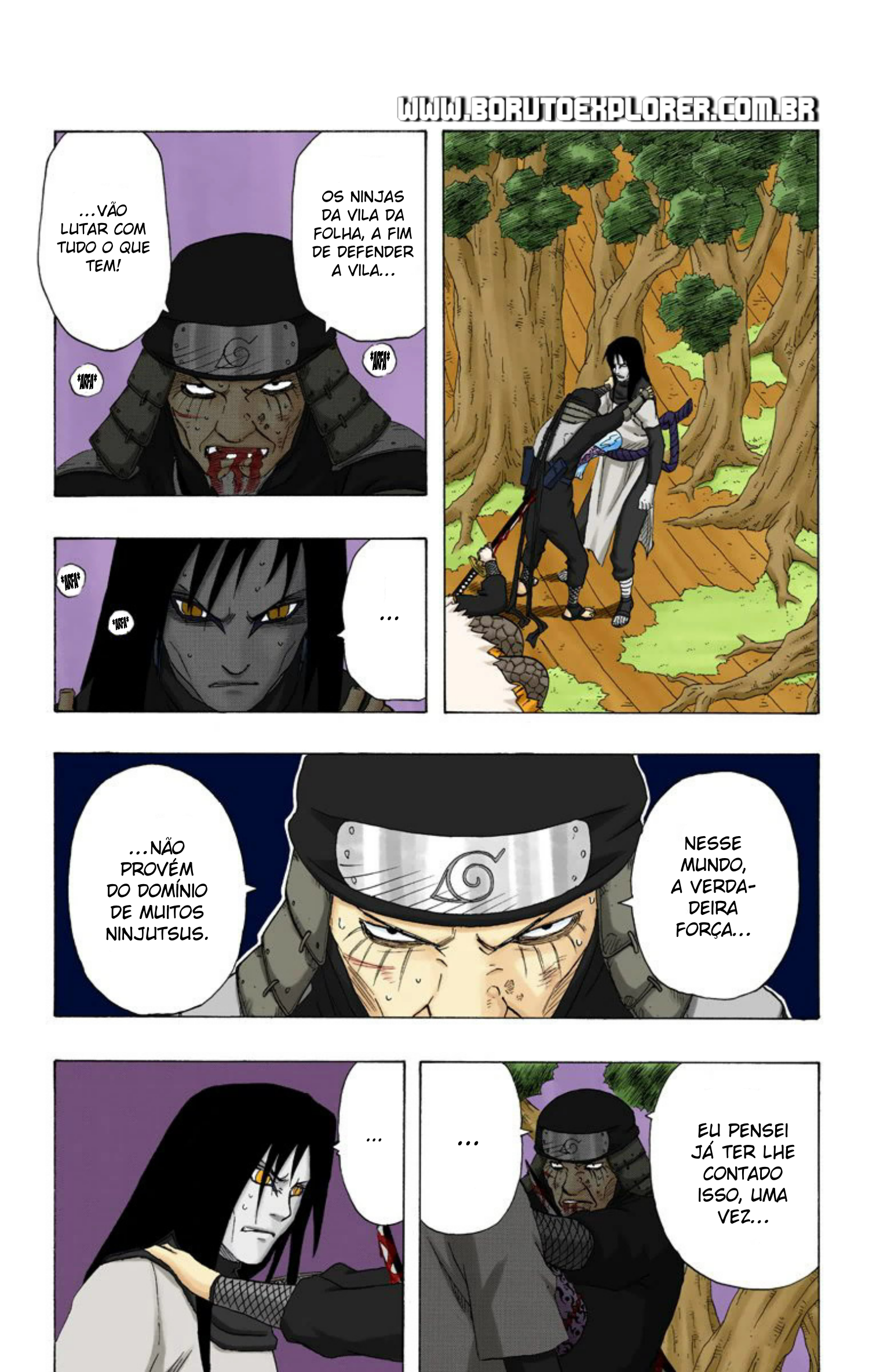 Read Naruto - Versão Colorida Oficial Manga Online