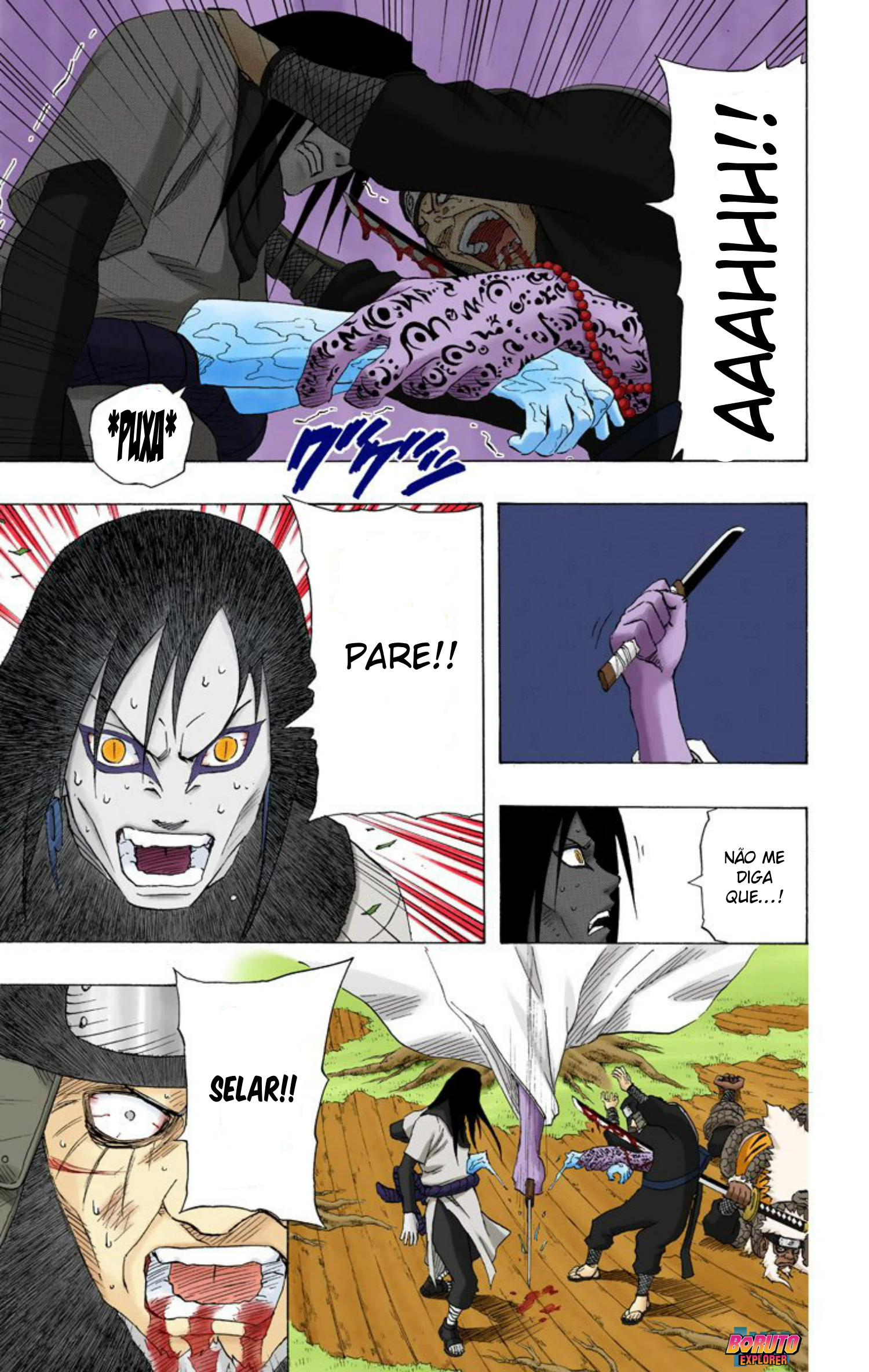 Read Naruto - Versão Colorida Oficial Manga Online