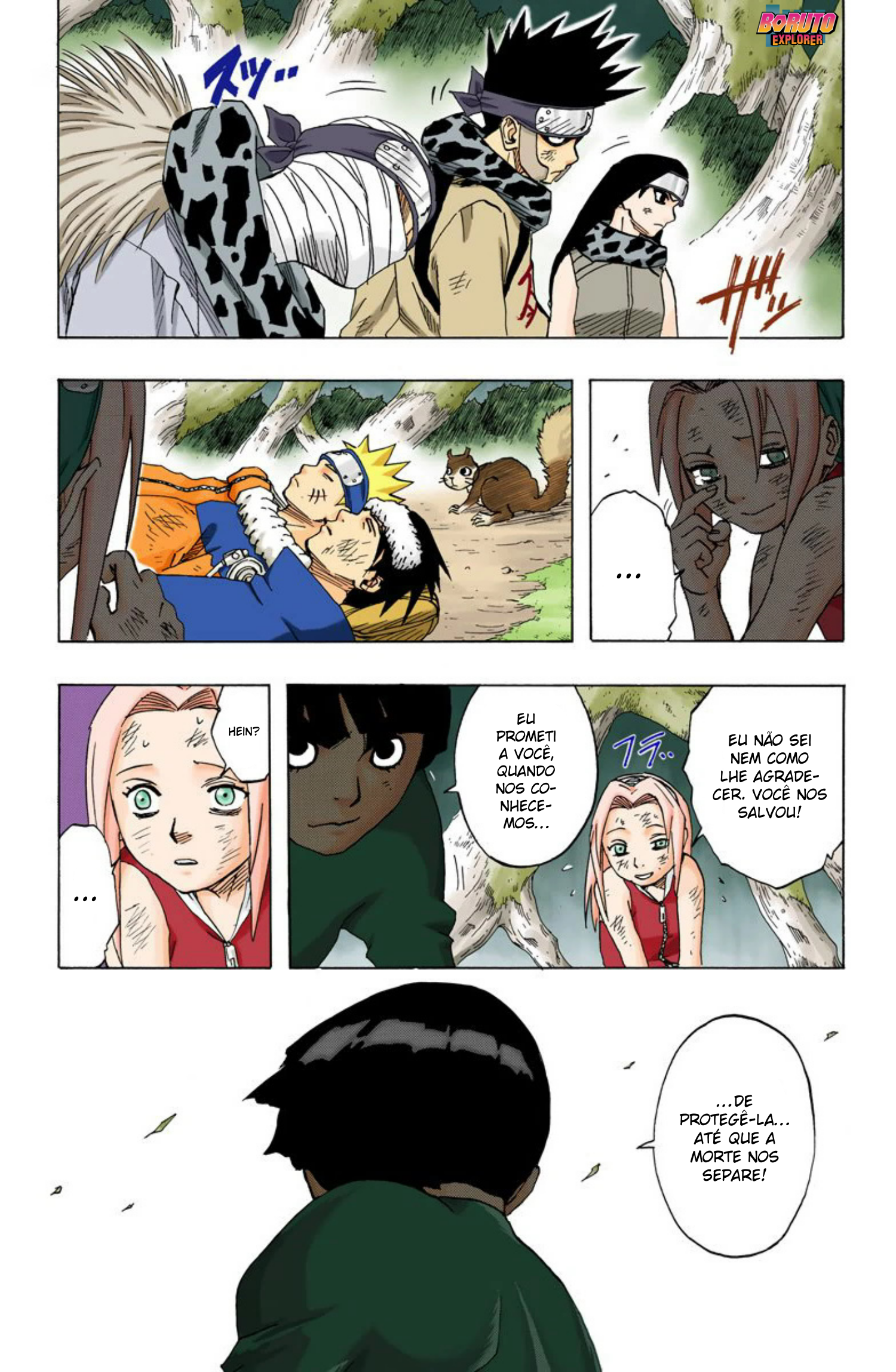 Read Naruto - Versão Colorida Oficial Manga Online