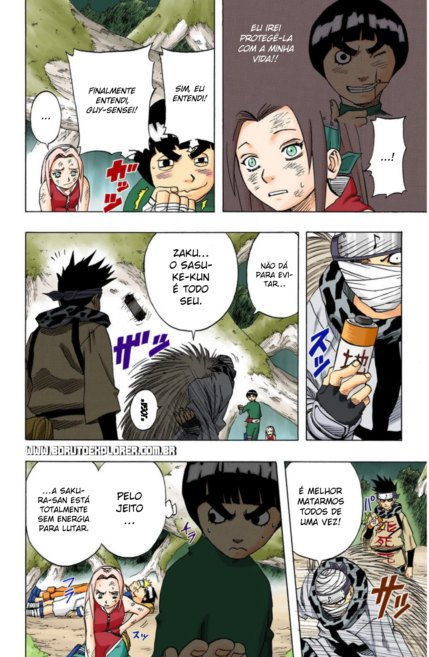 Read Naruto - Versão Colorida Oficial Manga Online