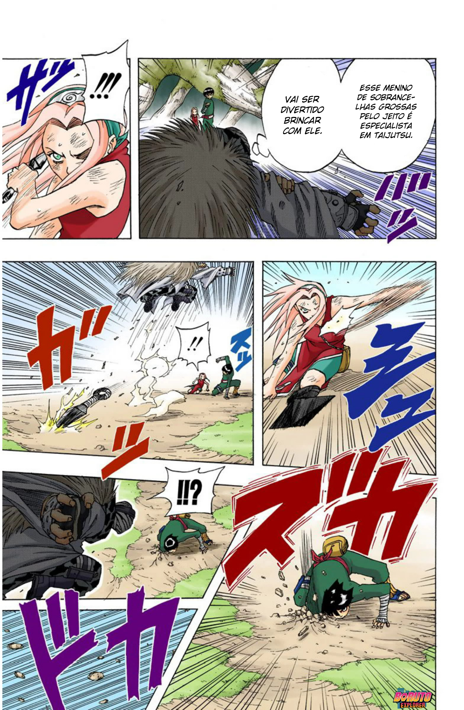Read Naruto - Versão Colorida Oficial Manga Online