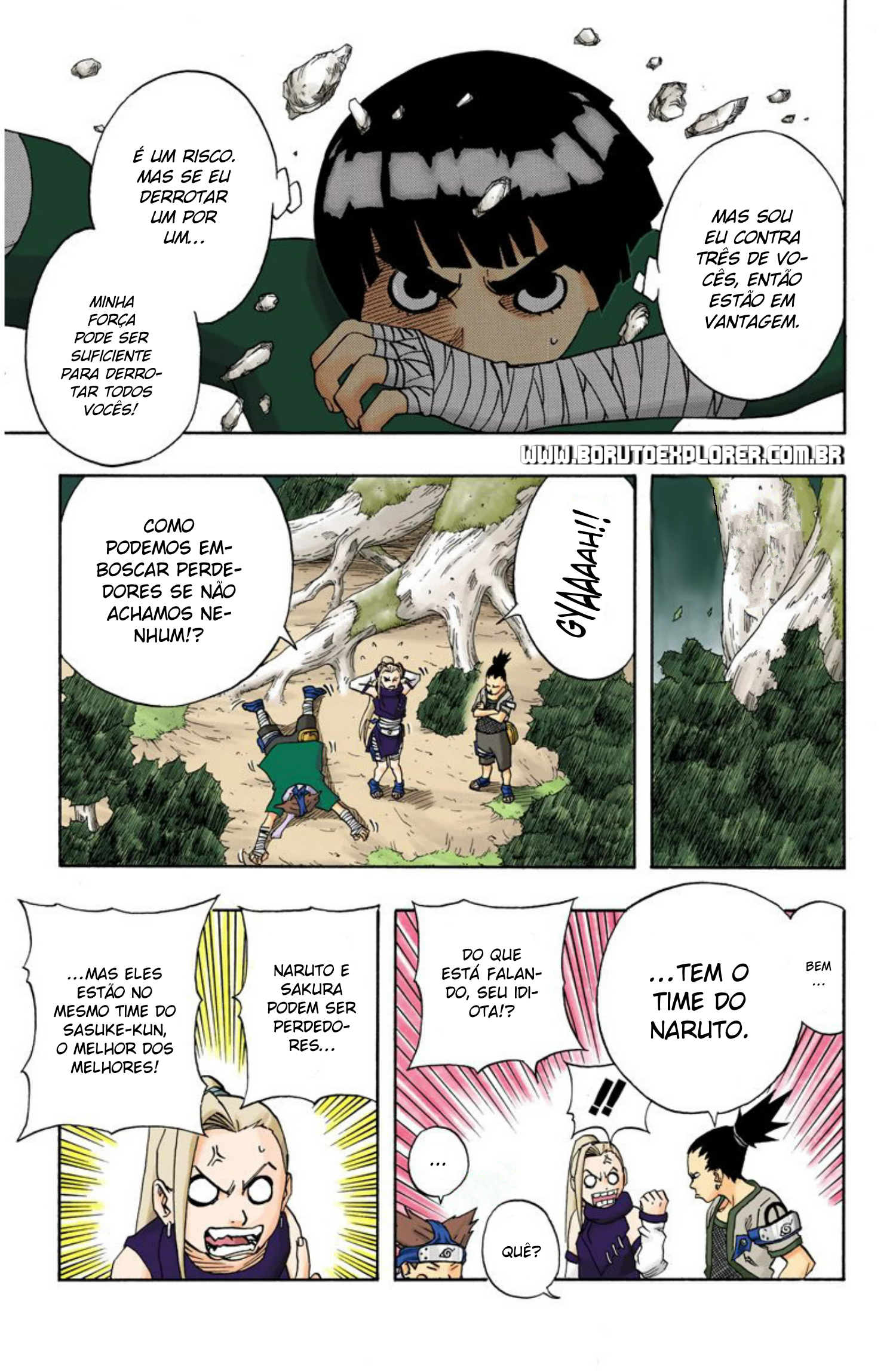 Read Naruto - Versão Colorida Oficial Manga Online