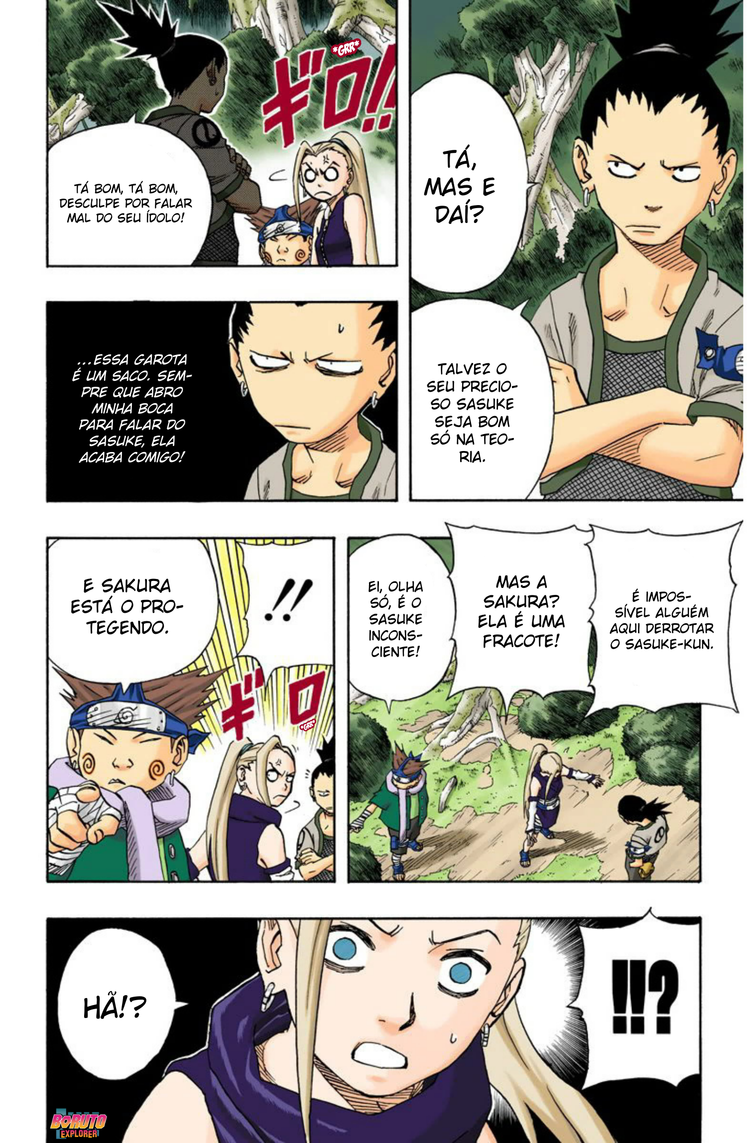 Read Naruto - Versão Colorida Oficial Manga Online