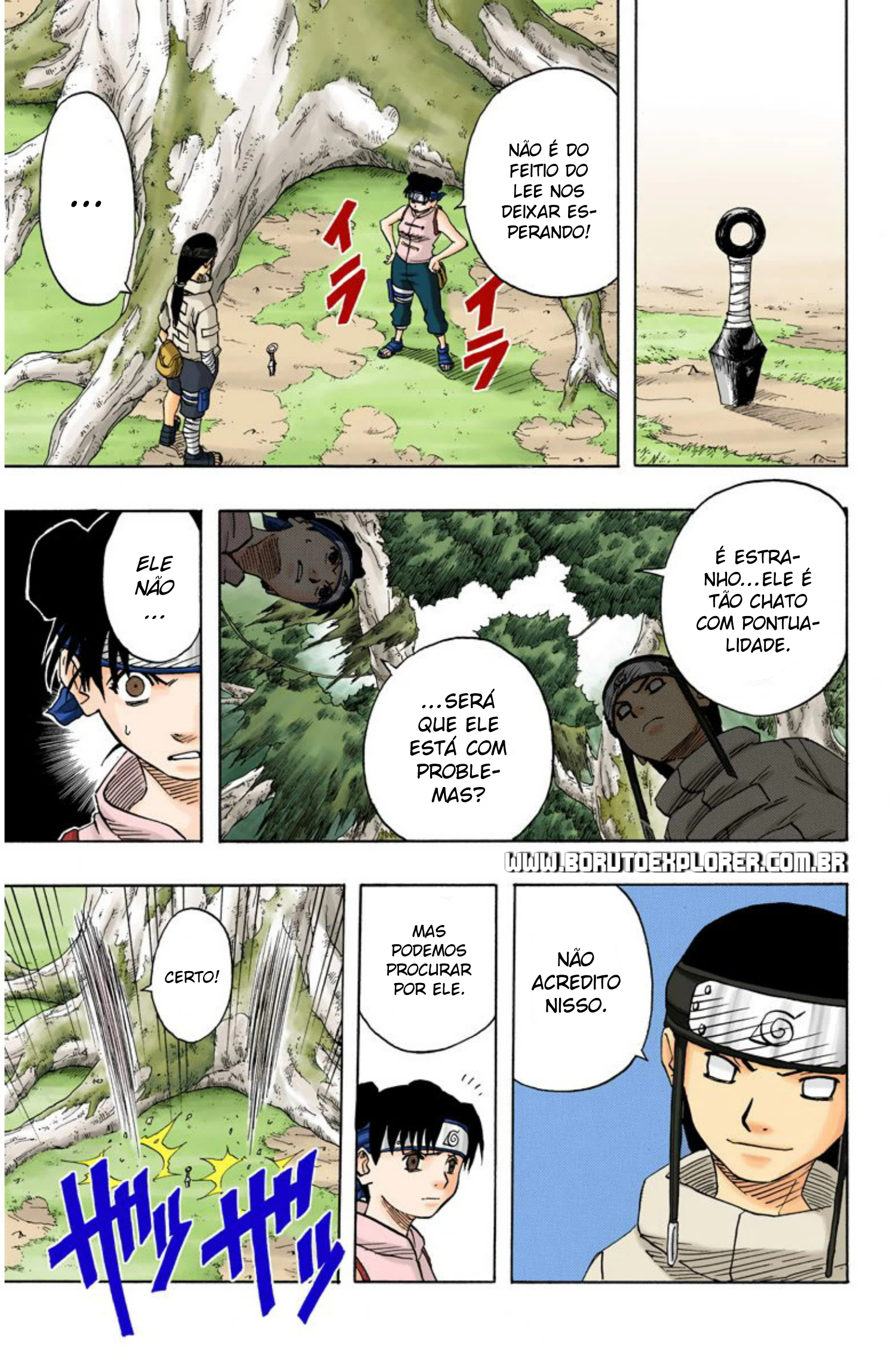 Read Naruto - Versão Colorida Oficial Manga Online