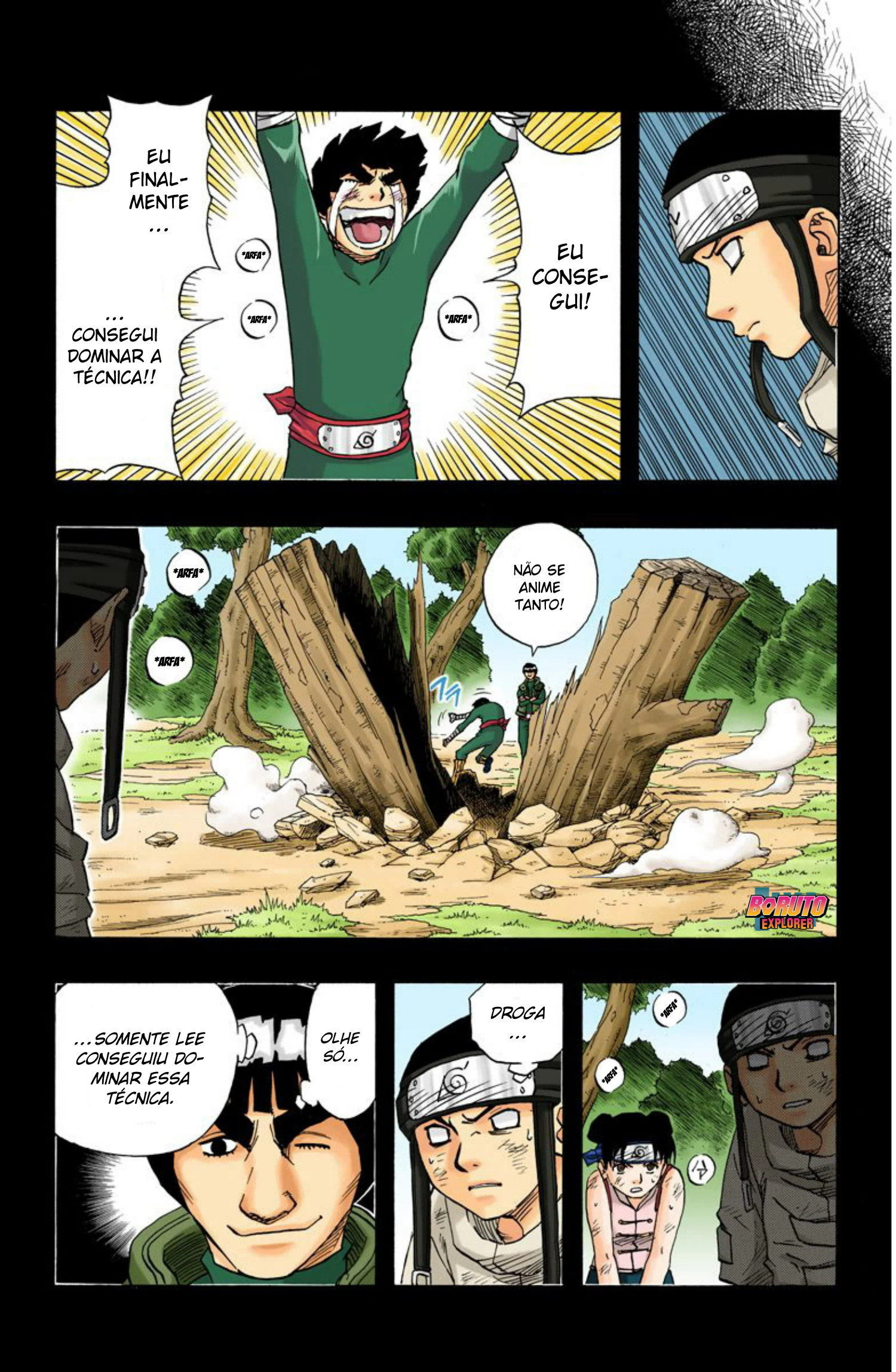 Read Naruto - Versão Colorida Oficial Manga Online