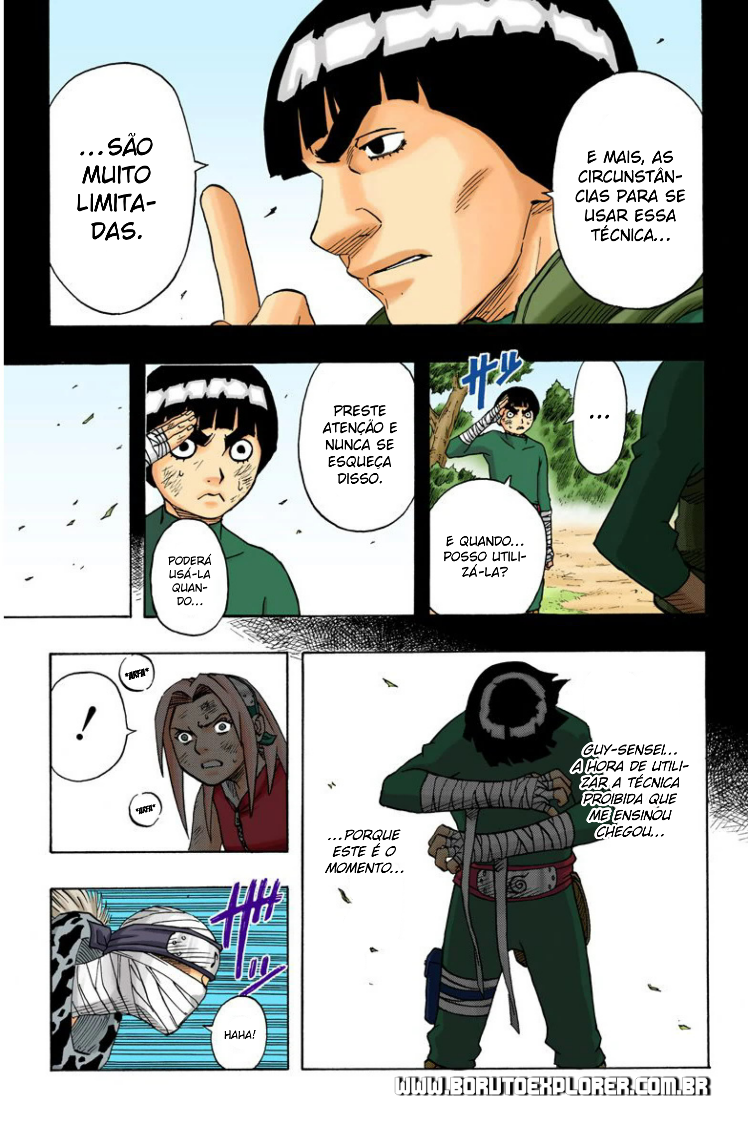 Read Naruto - Versão Colorida Oficial Manga Online