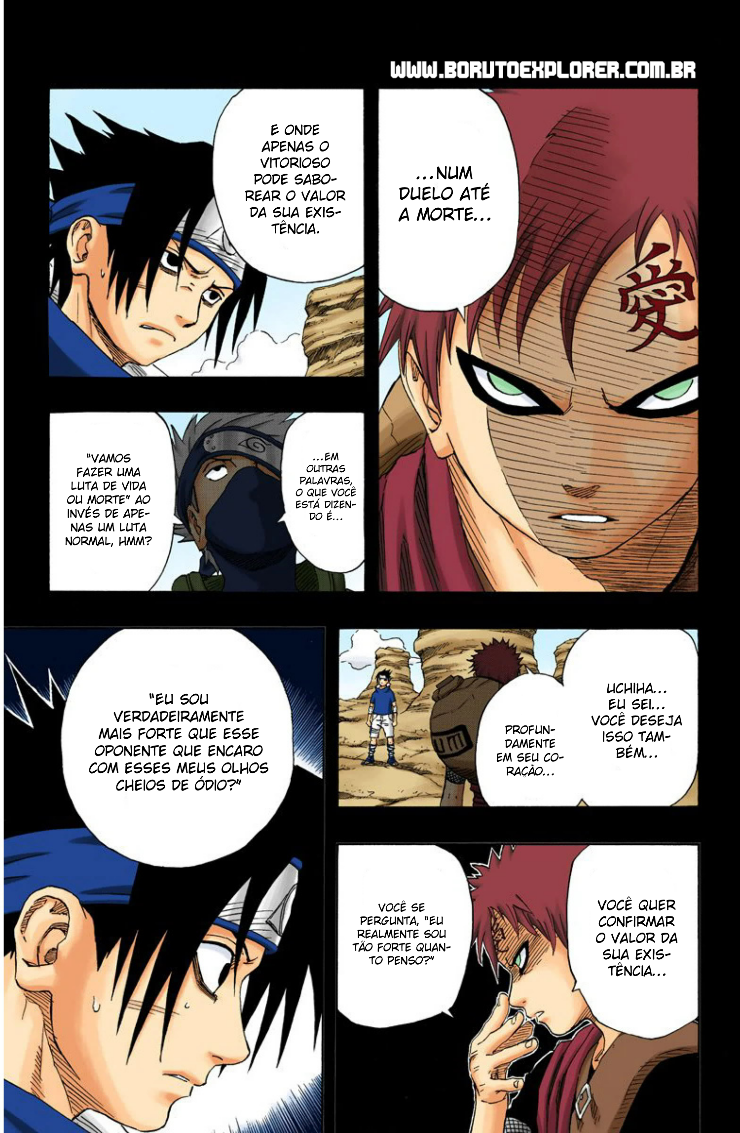 Read Naruto - Versão Colorida Oficial Manga Online