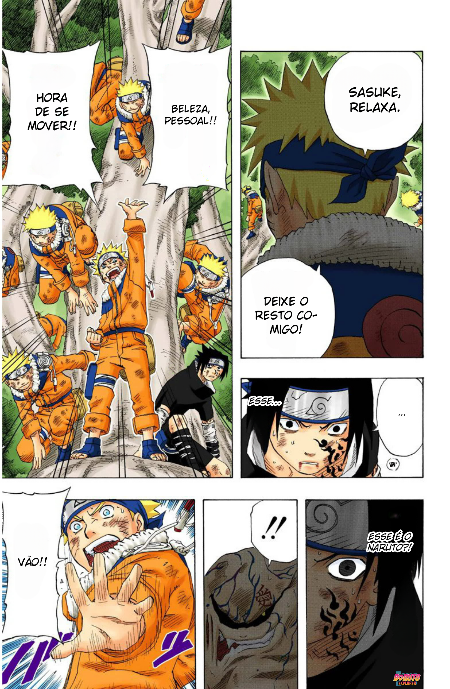 Read Naruto - Versão Colorida Oficial Manga Online