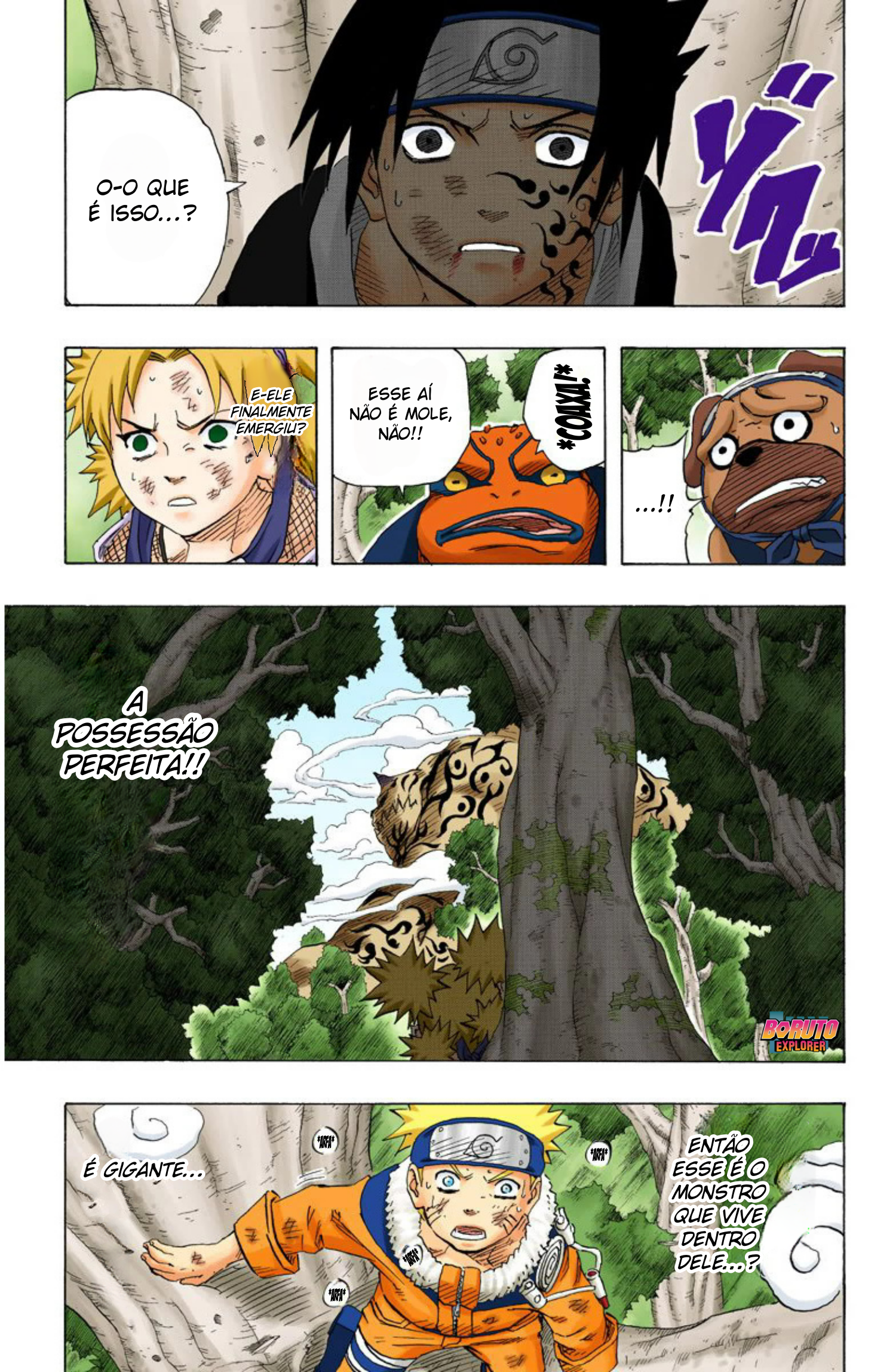 Read Naruto - Versão Colorida Oficial Manga Online