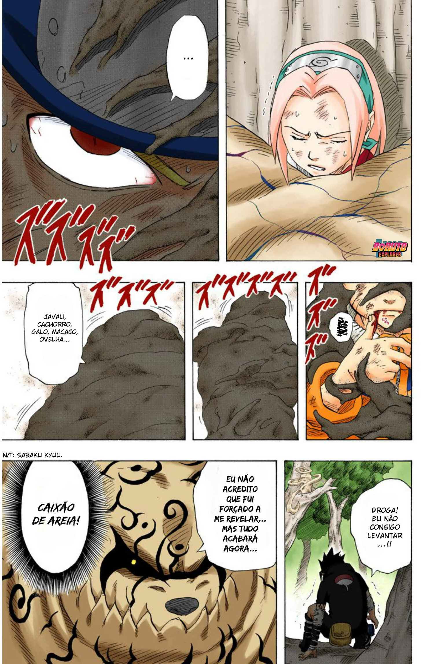 Read Naruto - Versão Colorida Oficial Manga Online