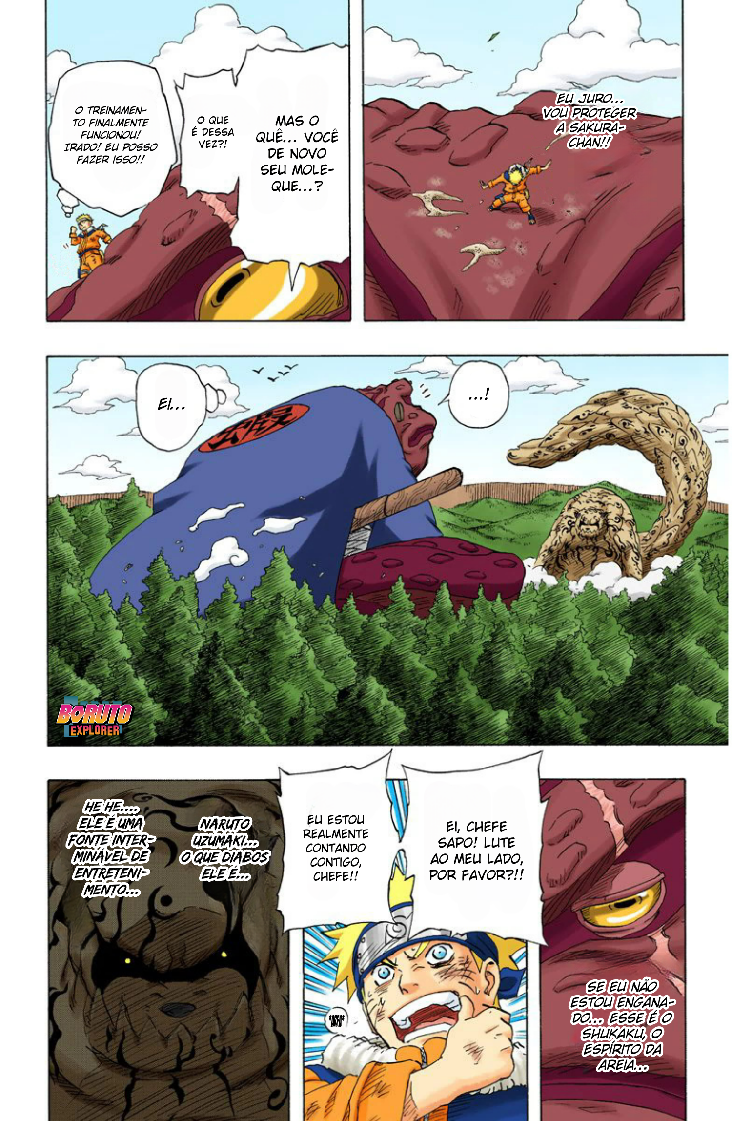 Read Naruto - Versão Colorida Oficial Manga Online