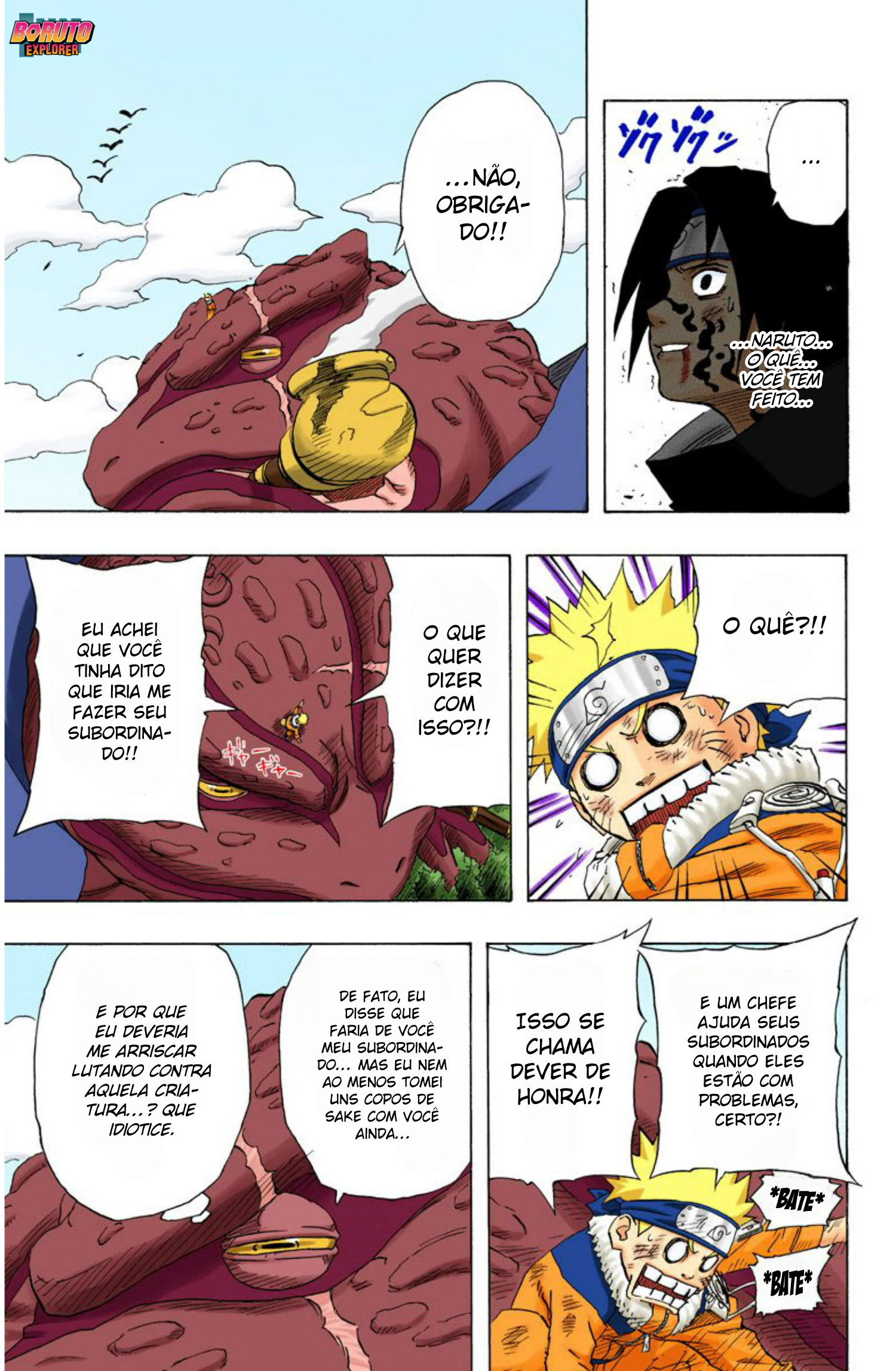 Read Naruto - Versão Colorida Oficial Manga Online