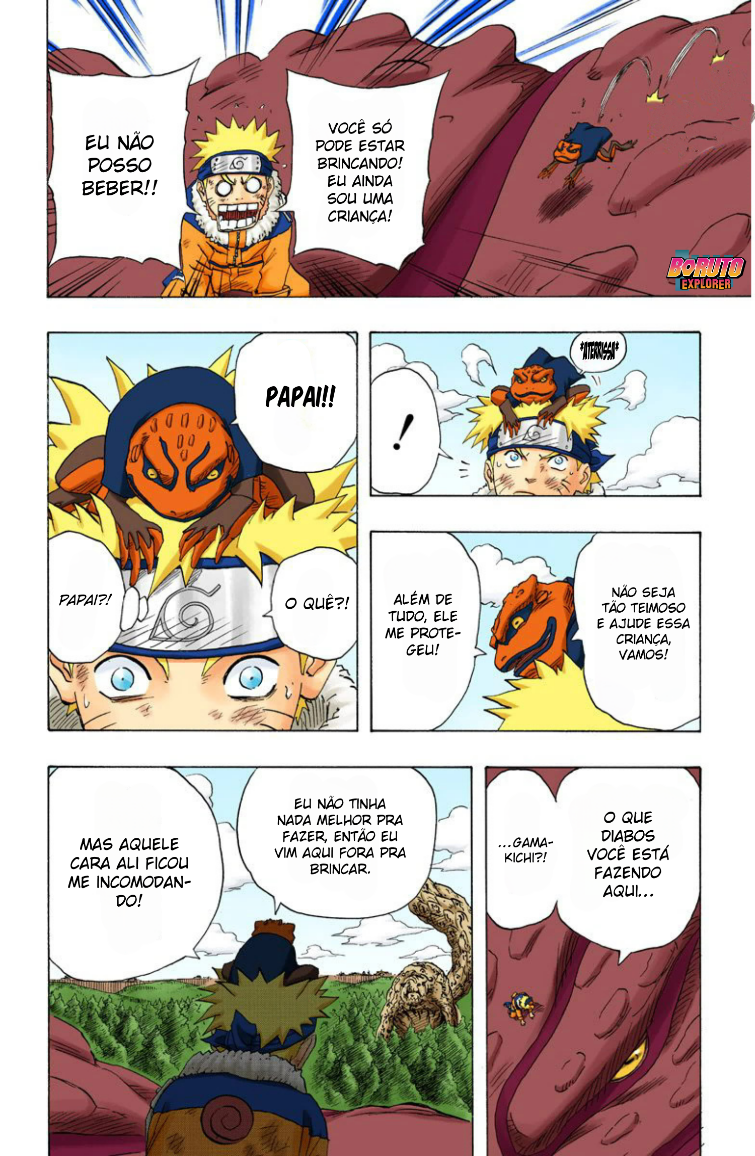 Read Naruto - Versão Colorida Oficial Manga Online