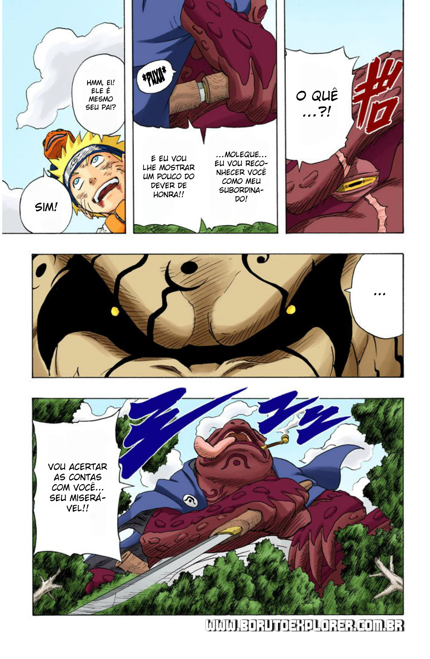 Read Naruto - Versão Colorida Oficial Manga Online