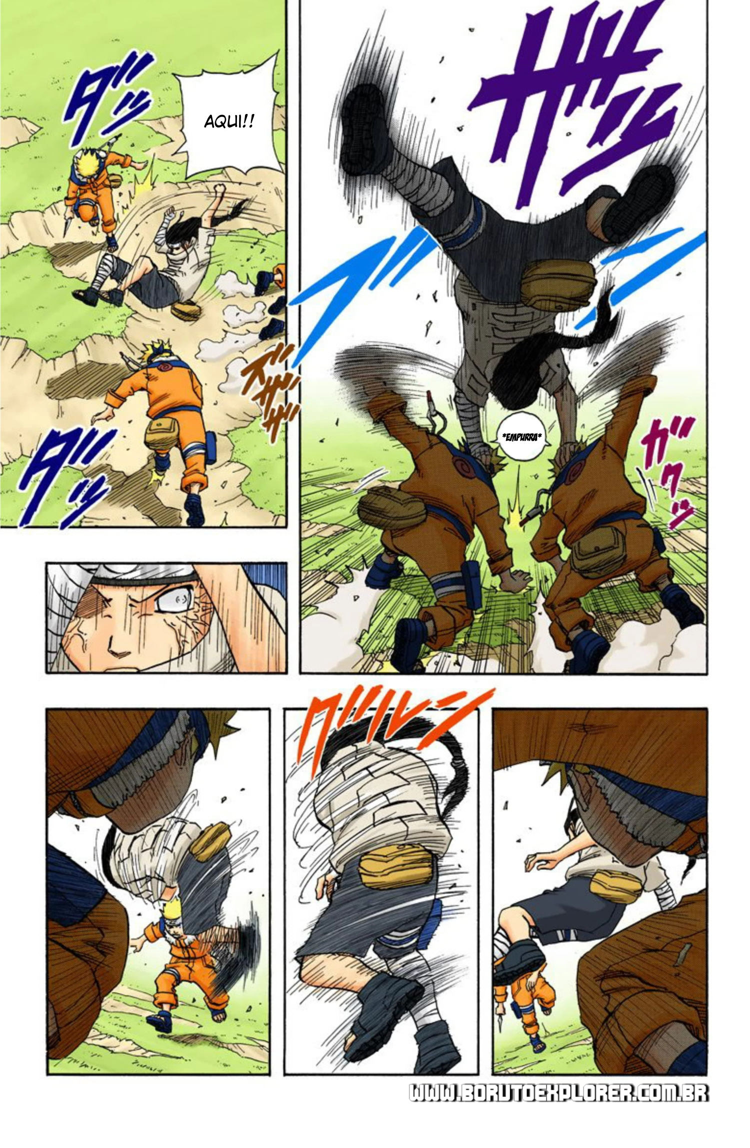 Read Naruto - Versão Colorida Oficial Manga Online