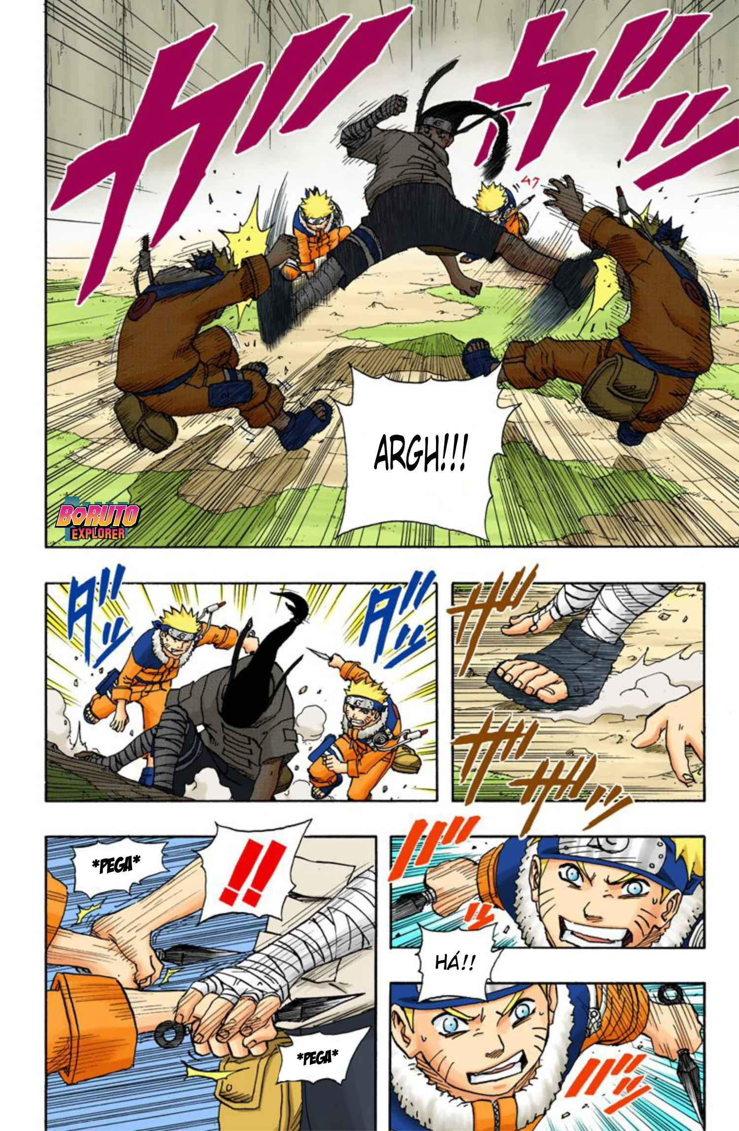 Read Naruto - Versão Colorida Oficial Manga Online