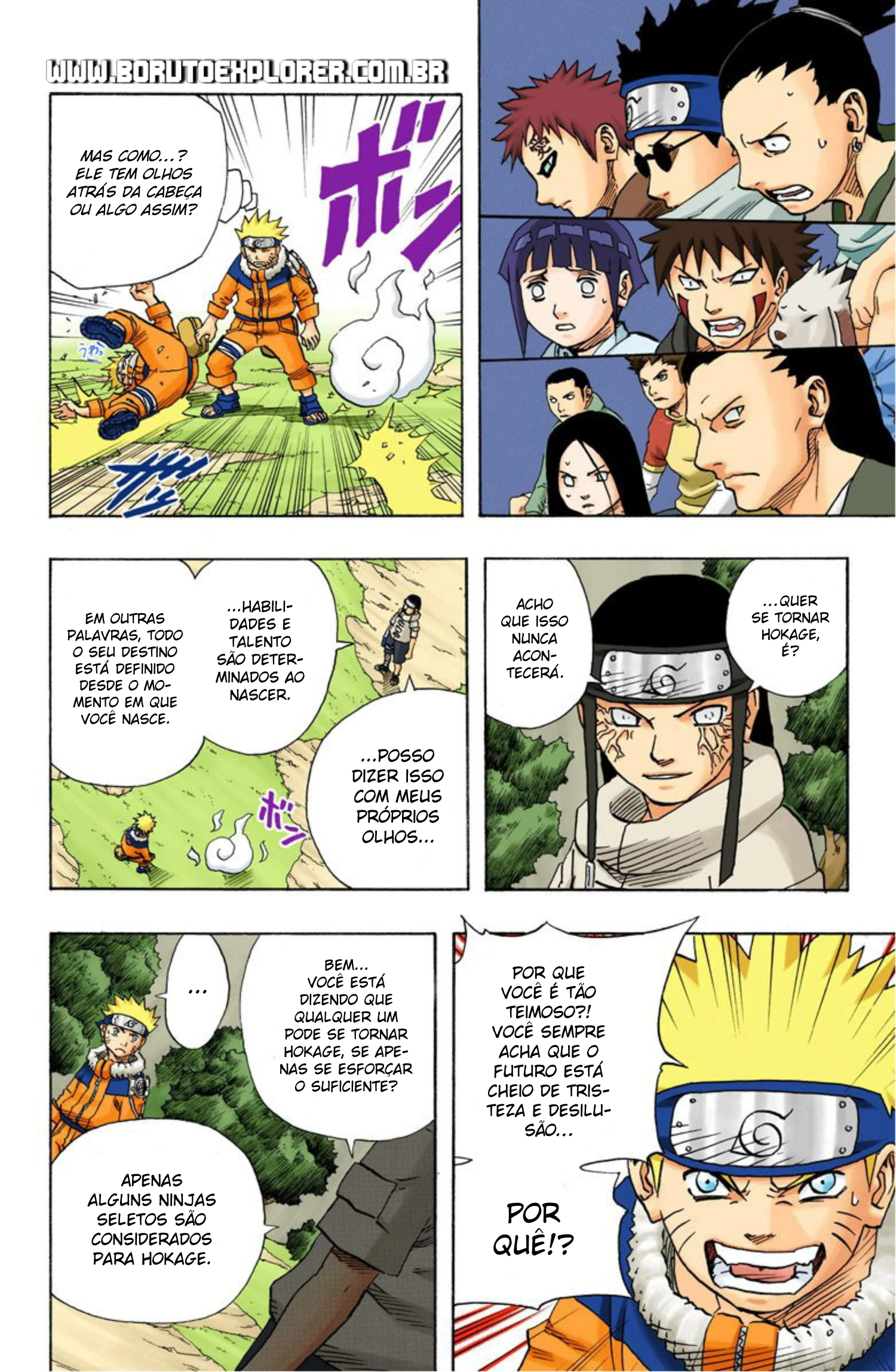 Read Naruto - Versão Colorida Oficial Manga Online