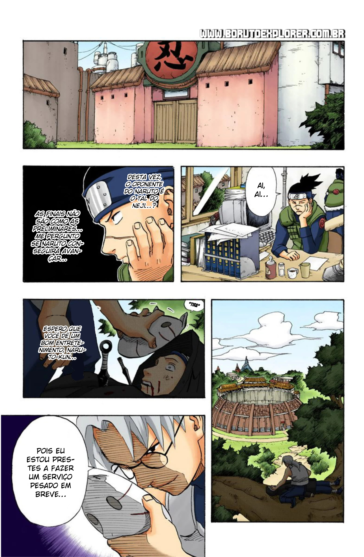 Read Naruto - Versão Colorida Oficial Manga Online