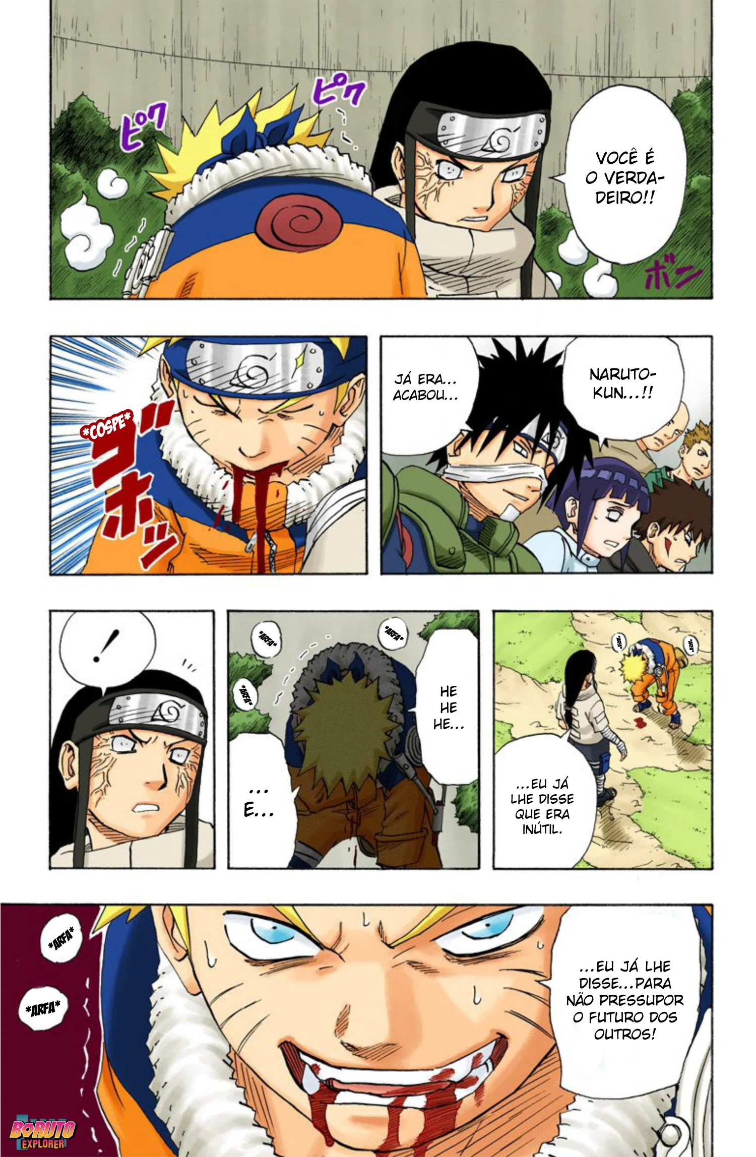 Read Naruto - Versão Colorida Oficial Manga Online