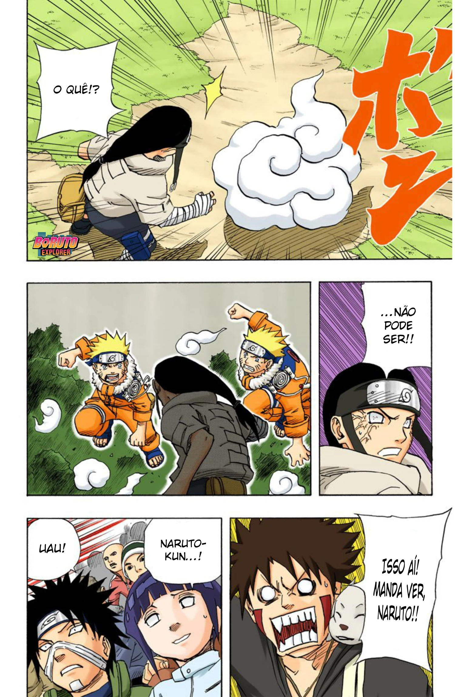 Read Naruto - Versão Colorida Oficial Manga Online
