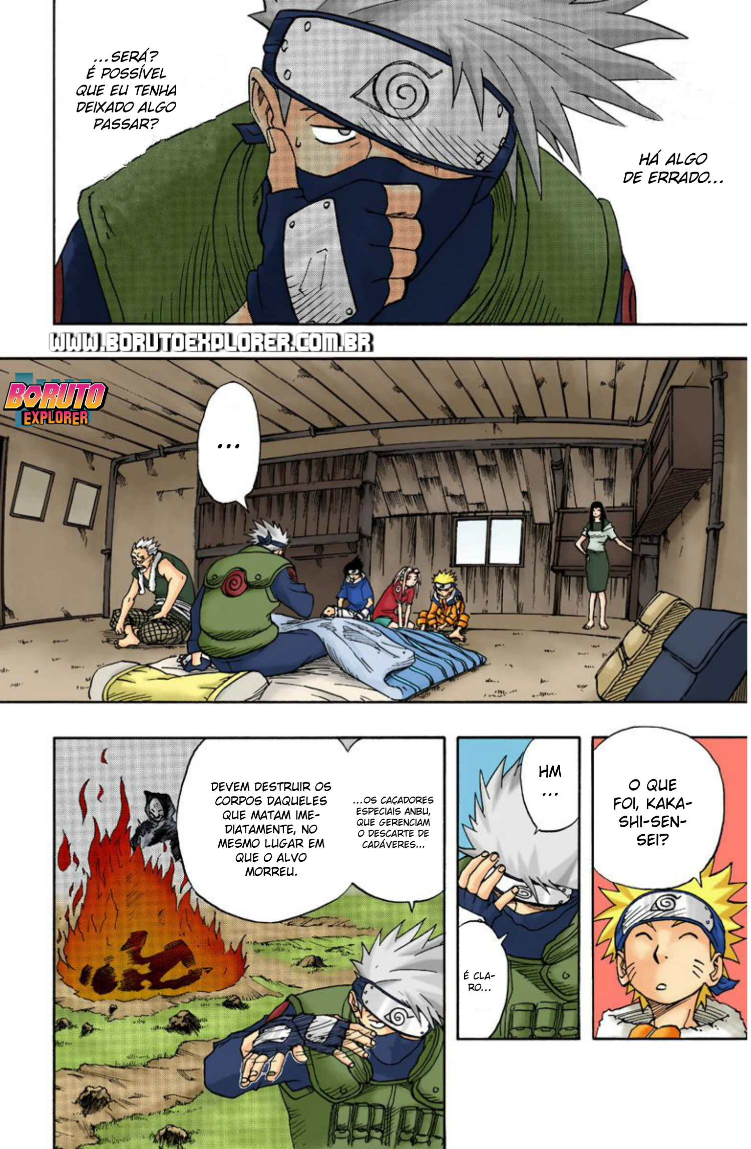 Read Naruto - Versão Colorida Oficial Manga Online
